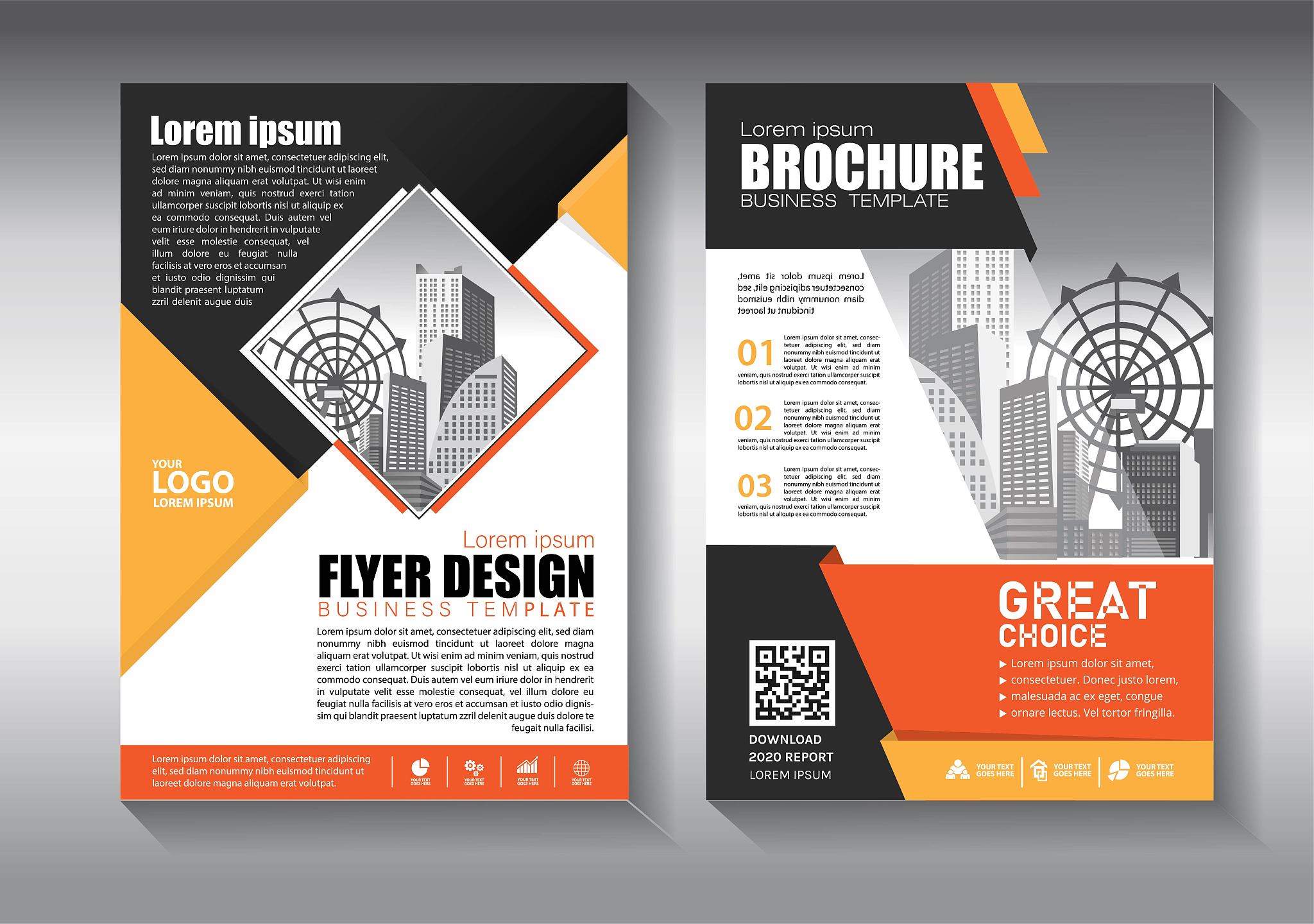 brochure design, cover modern layout, annual report, poster, fly