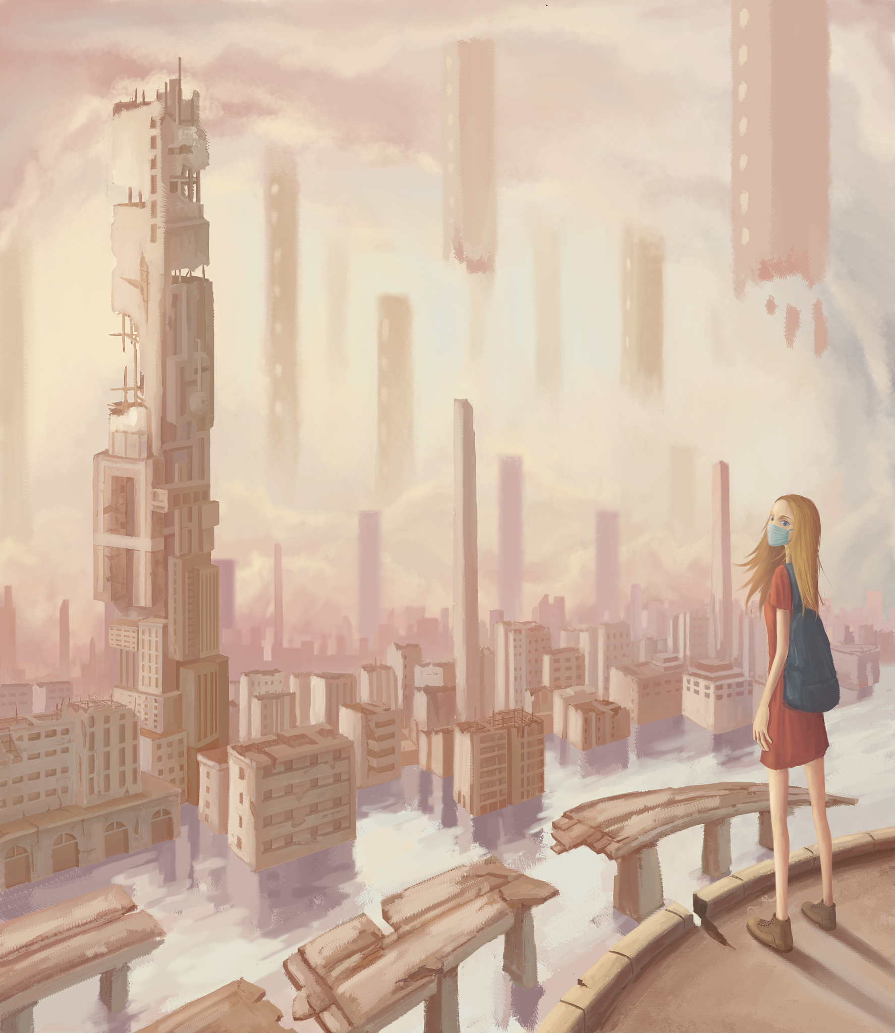 新海诚风格插画：梦幻、细节和魔法元素 - 新海城风格插画关键词