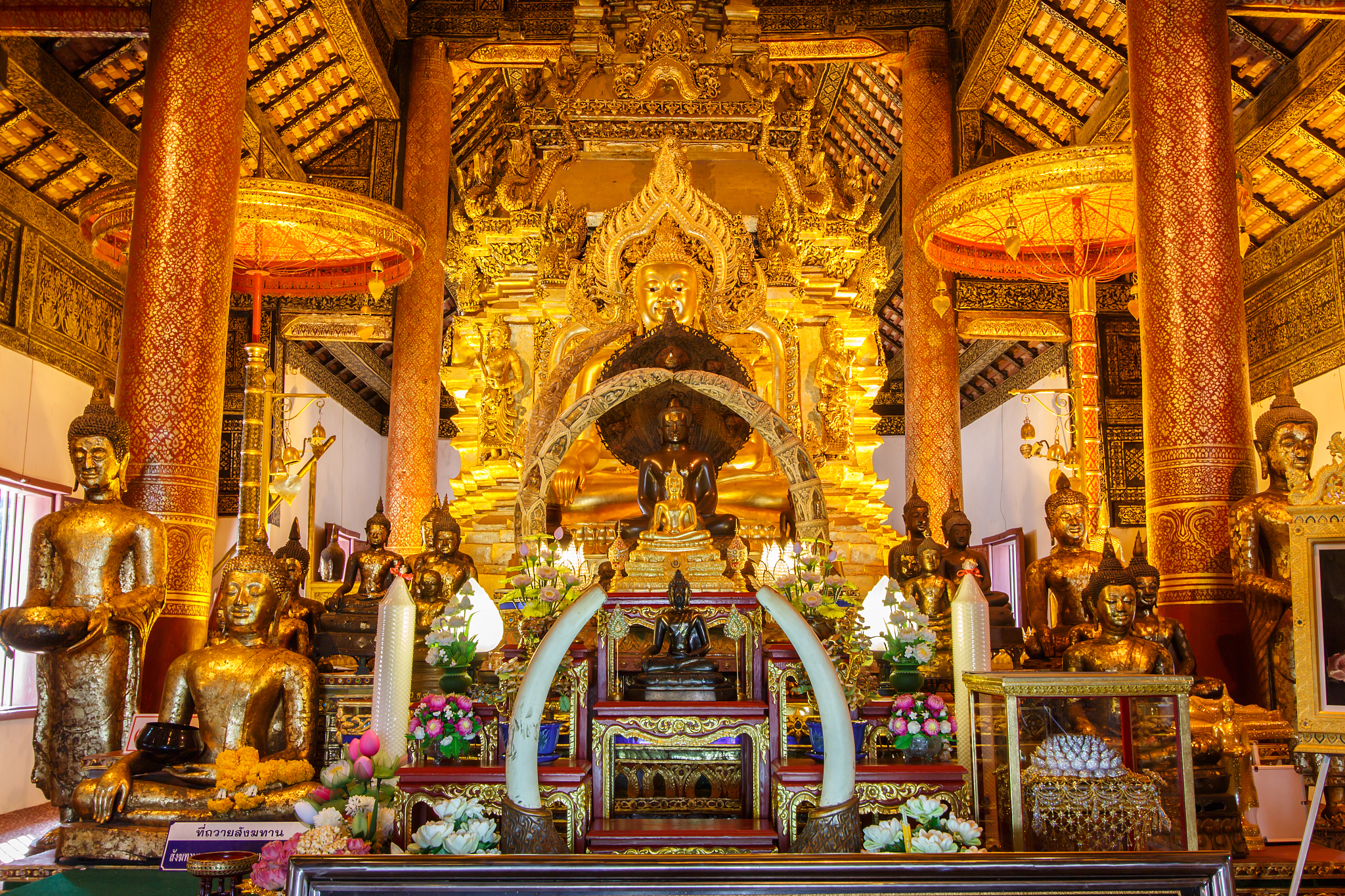 buddha statue is a symbol of lord buddha.