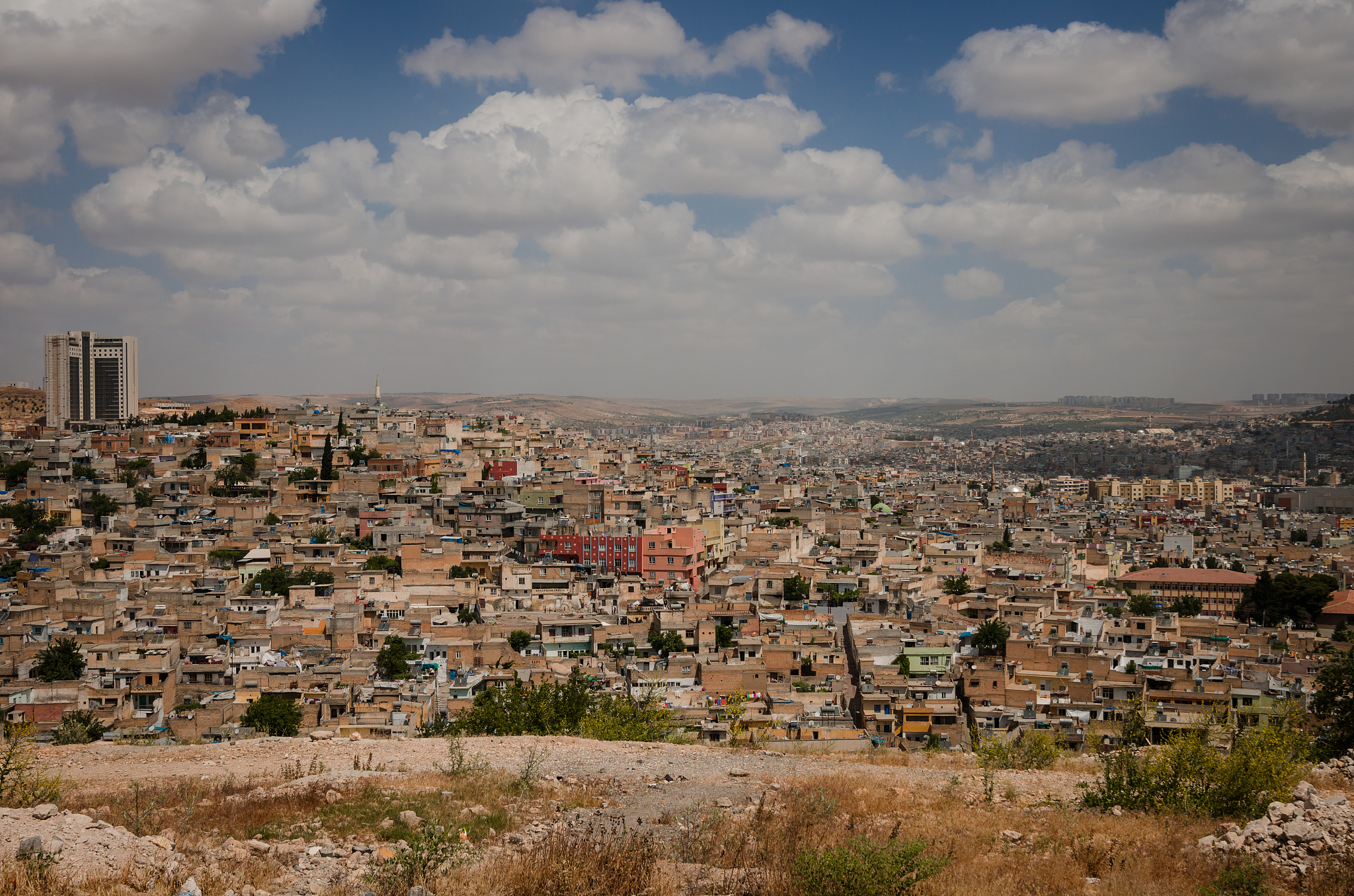 panoramic view of urfa city
