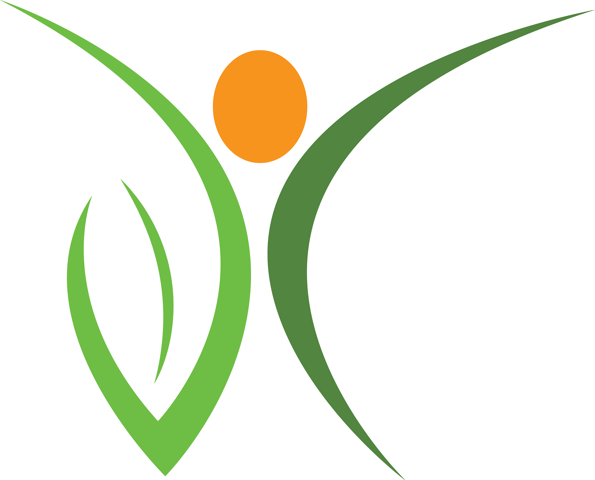 wellness logo template icon