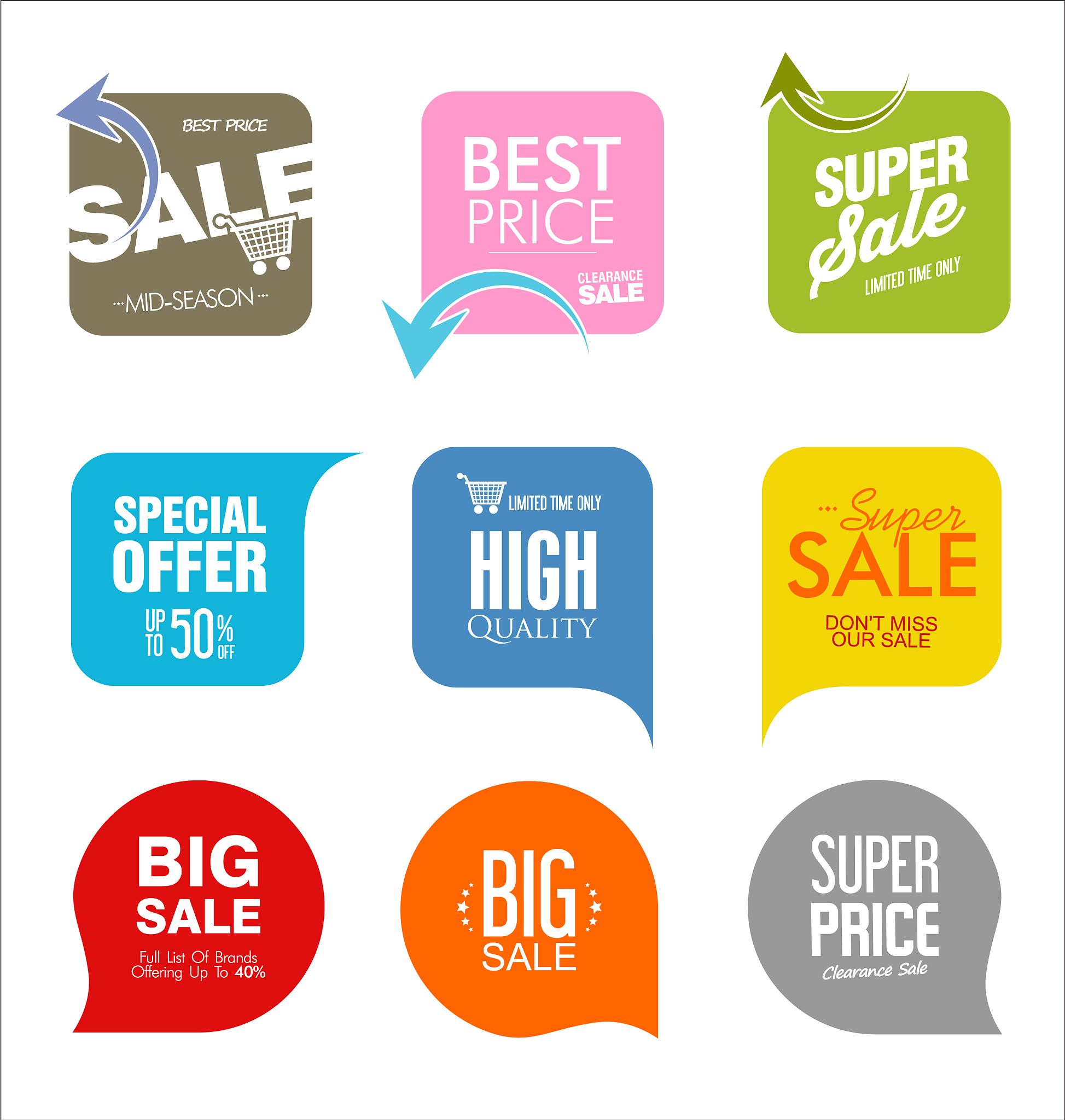 sale banner templates design and special offer