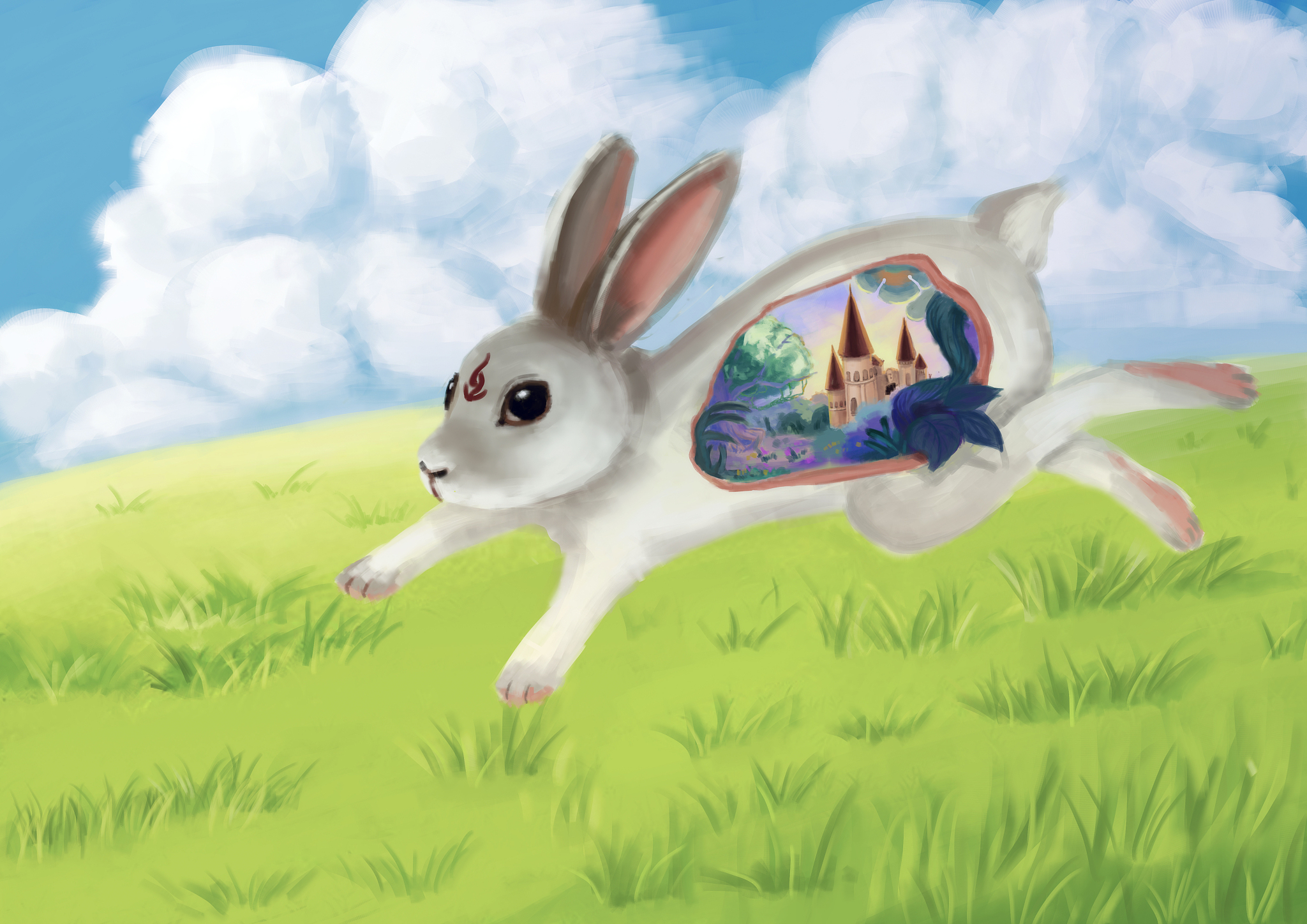 我是一只兔子作文