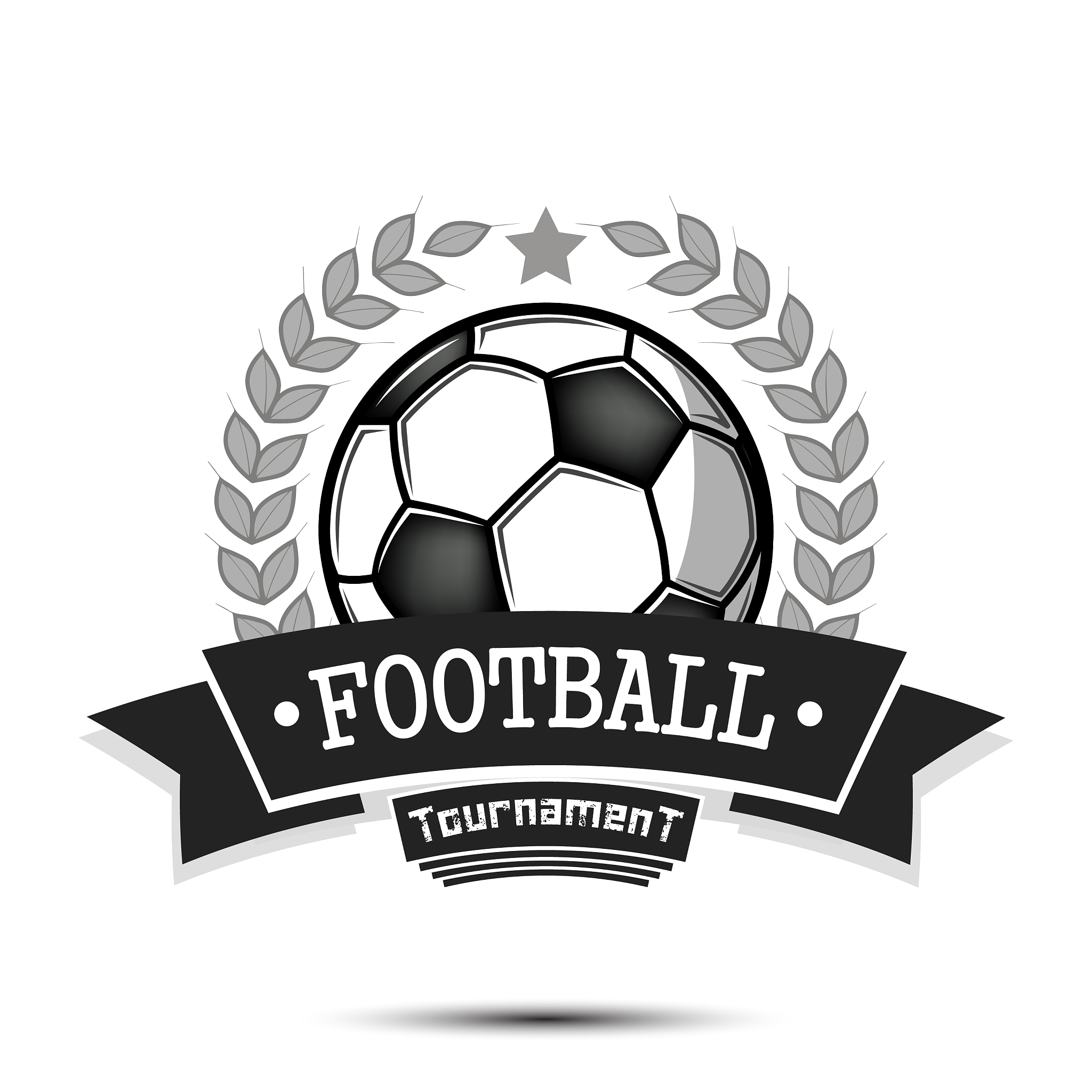 soccer logo design template