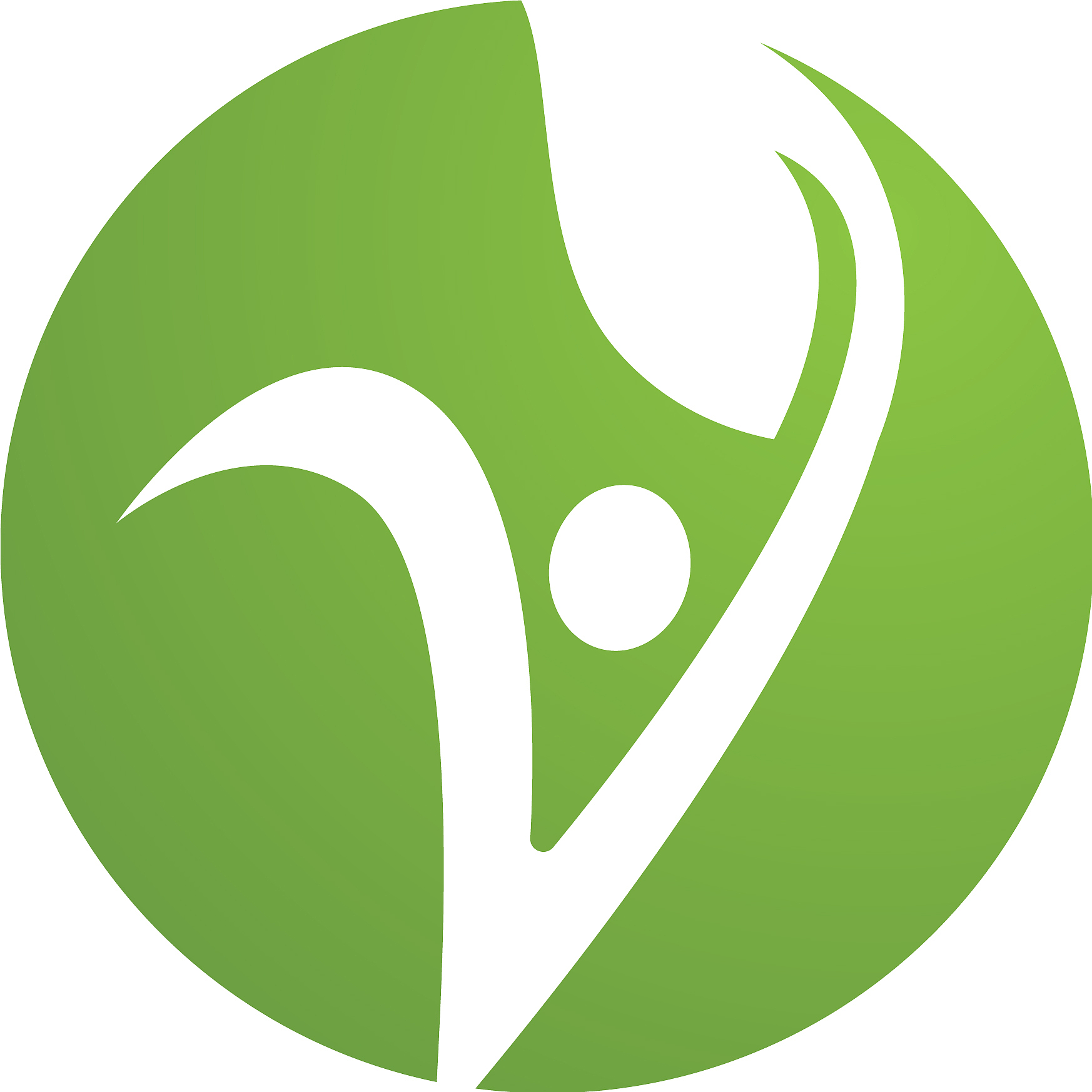human character logo sign health care logo sign