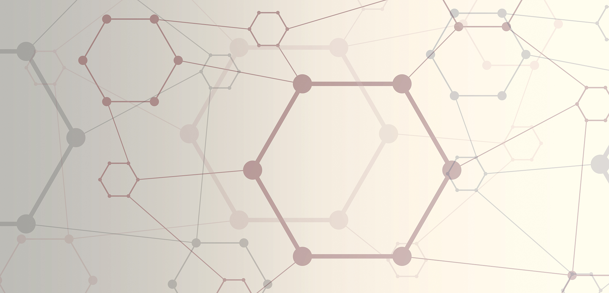 futuristic background of the scientific hexagonal pattern