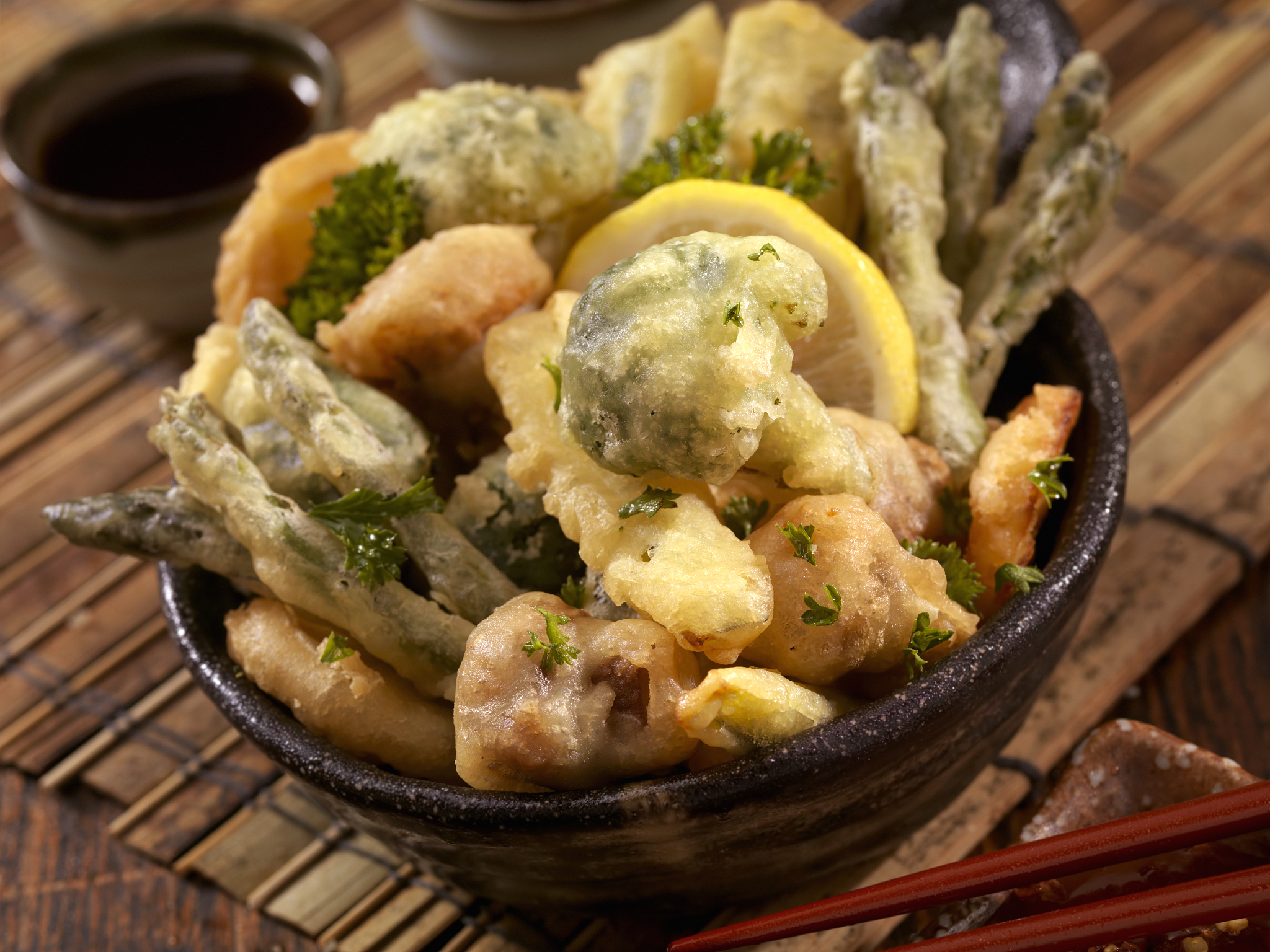tempura vegetables