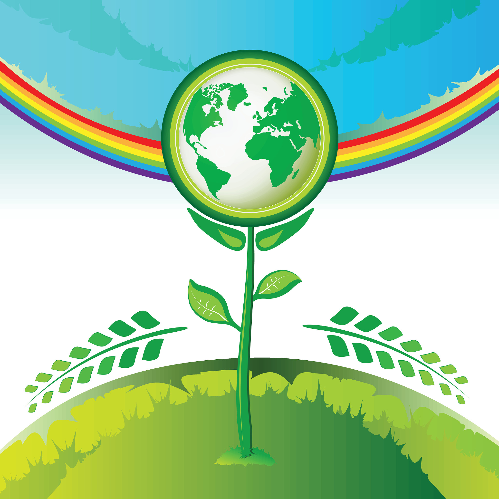 eco earth flower