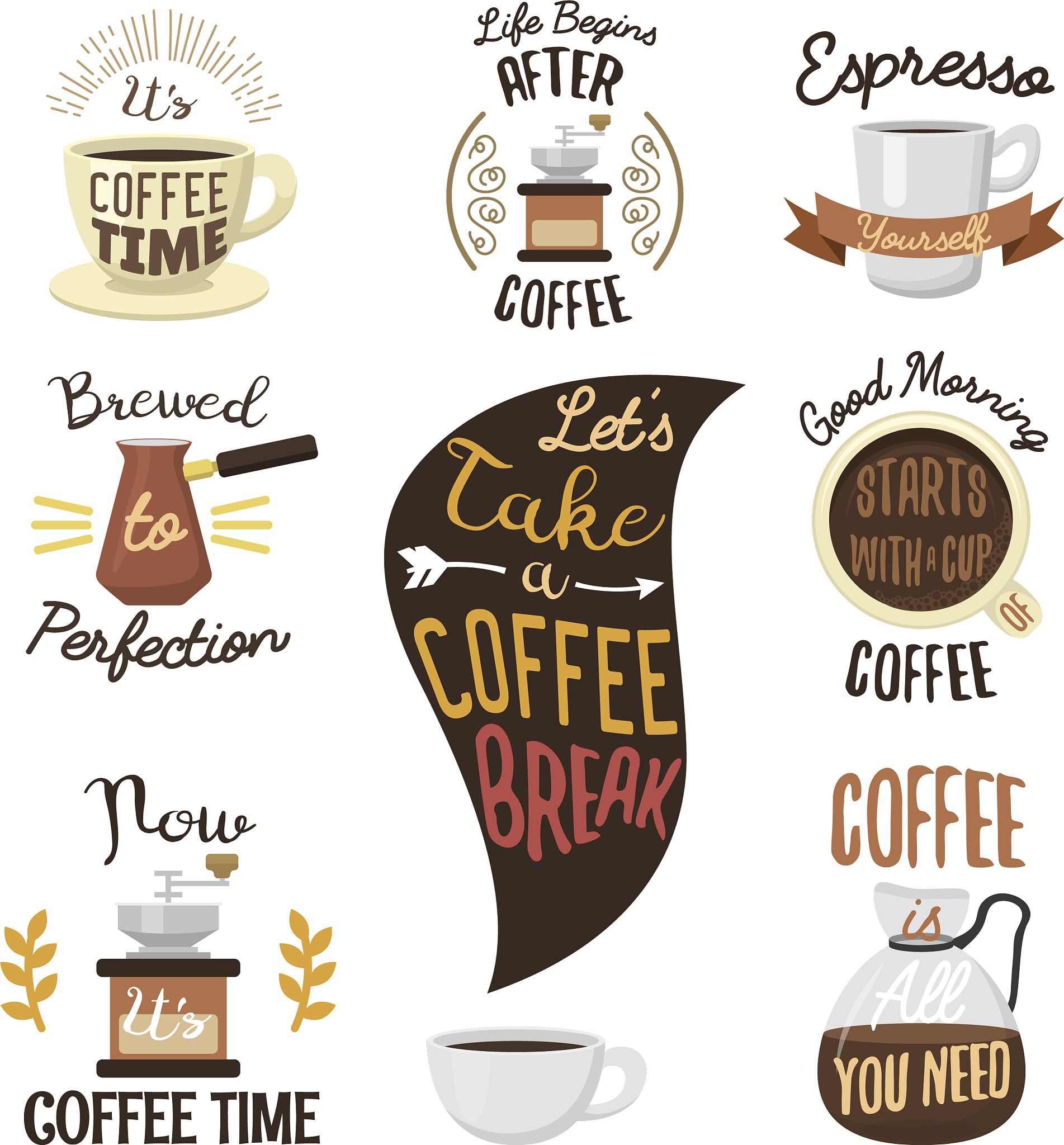 给咖啡公司起个不同的名字和位置 口号