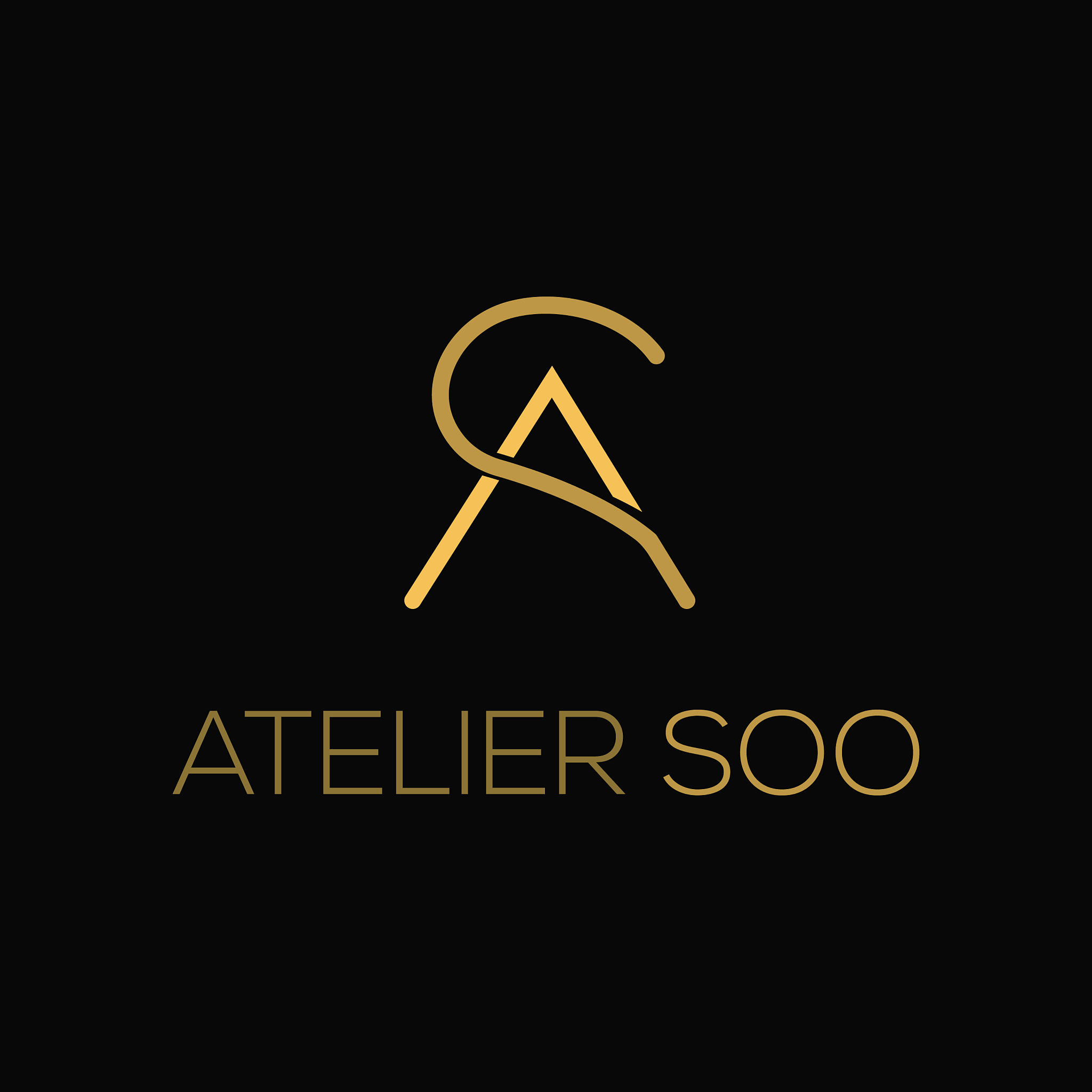 as logo letter