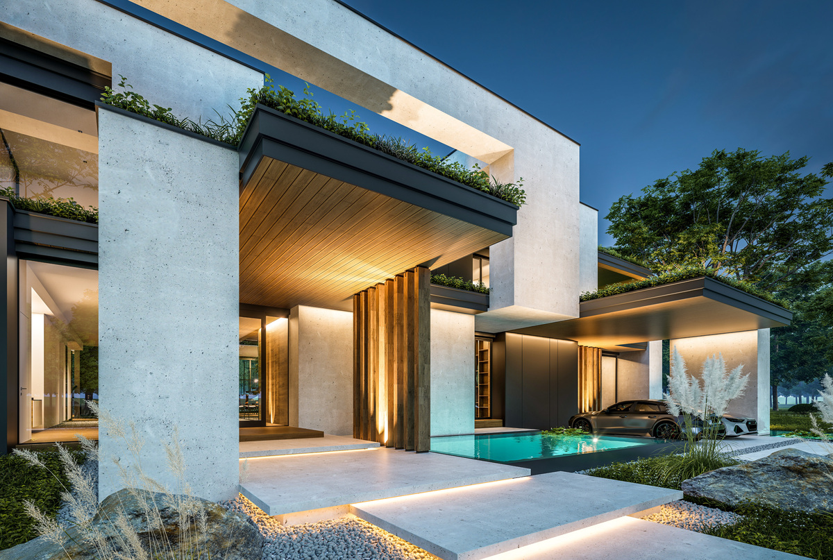 提炼重要的三个英文关键词别墅改善型住宅在郊区或风景区建造的供休养用的园林住宅。是用来享受生活的居所。普遍认识是除居住这个住宅的基本功能以外更主要体现生活品质及享用特点的高级住所现代词义中为独立的园林式居所都是独立成栋的。追溯其起源并没有一个明确的时间起始点。别墅在国外的出现已经有很长的历史西方意义上的别墅主要是师承国外工业革命后的开发理念。按其所处的地理位置和功能的不同又分为：山地别墅包括森林别墅