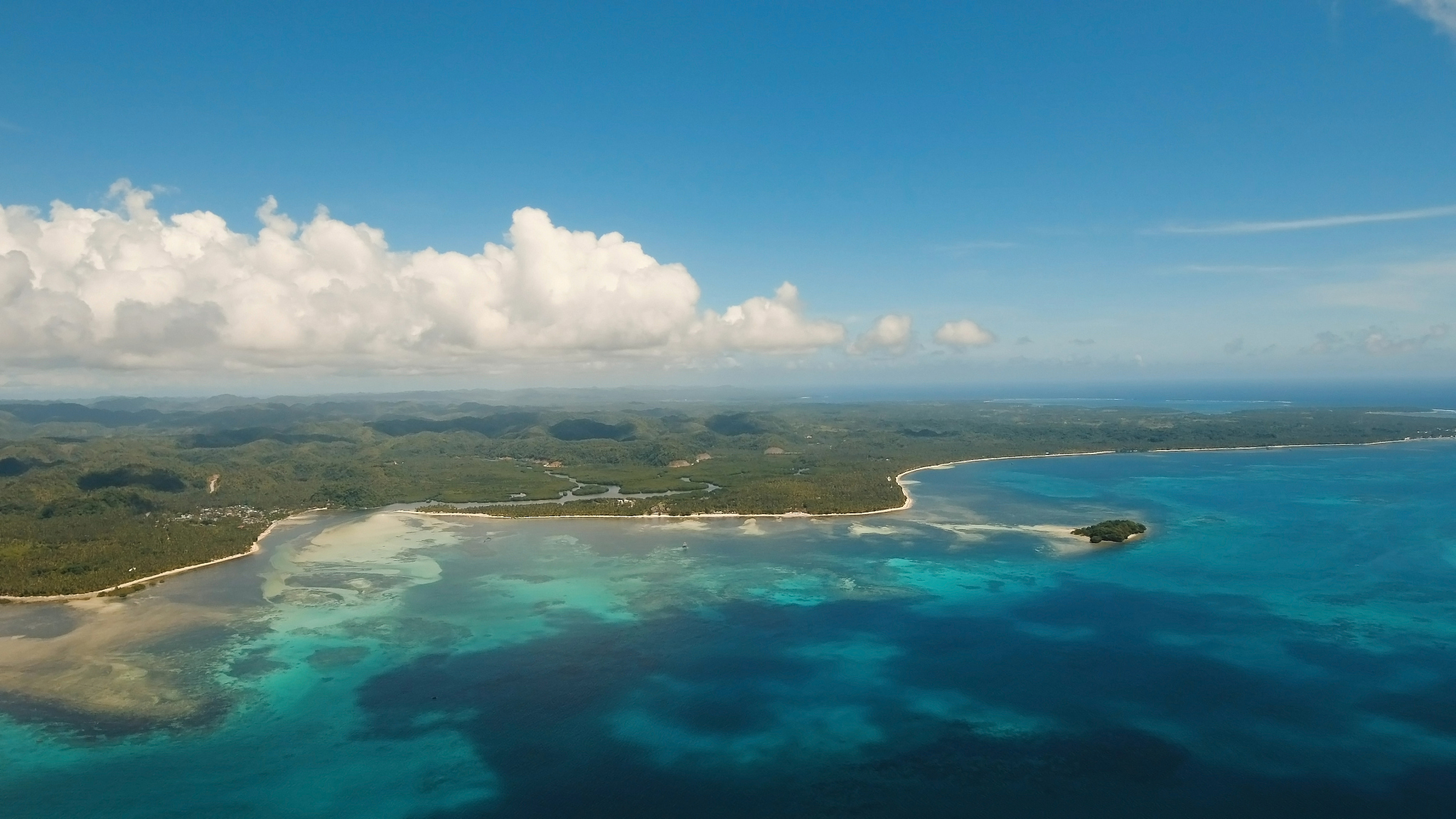 创作《太阳岛上》外语歌词附中文翻译