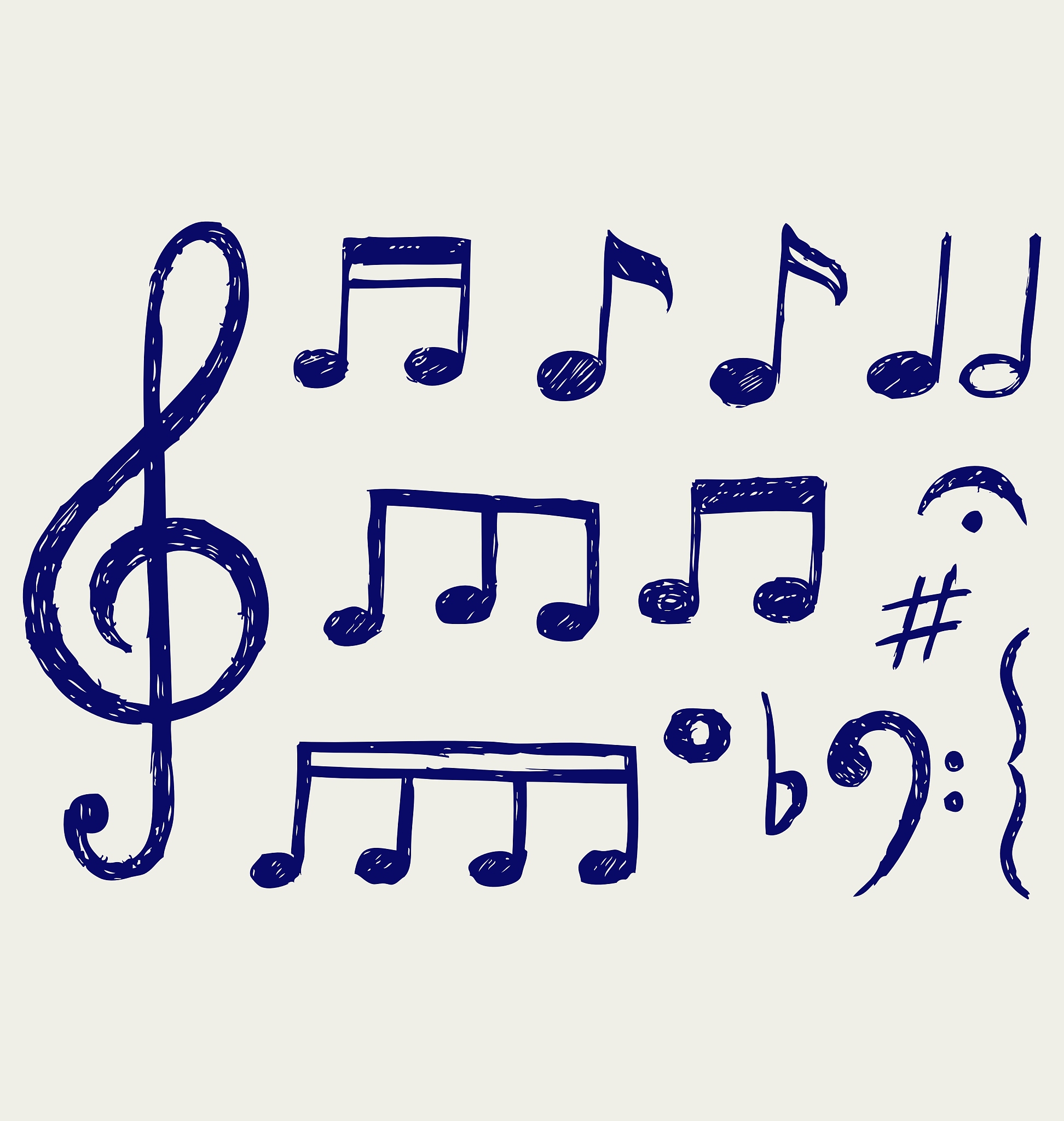 musical notes