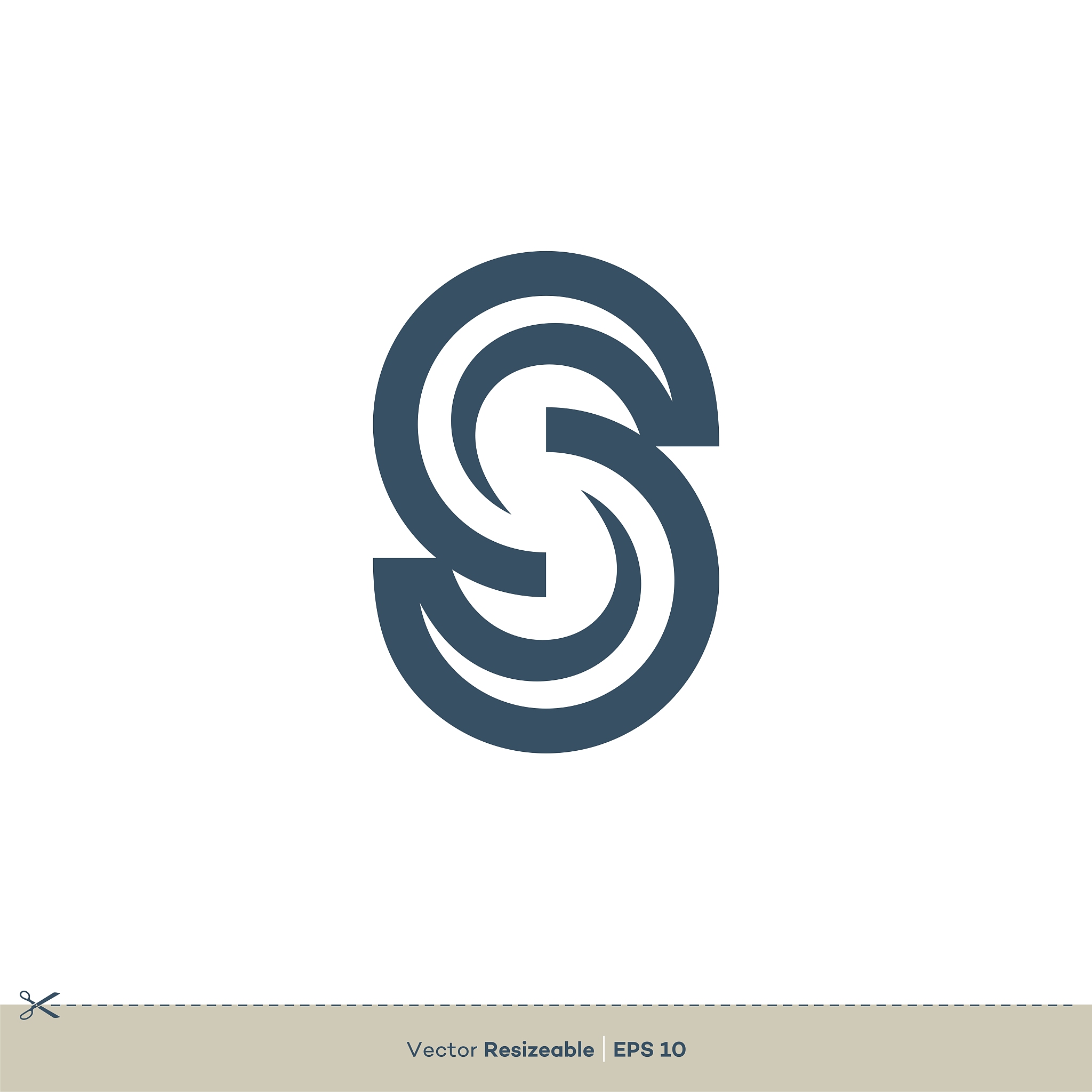 s letter logo template illustration design. vector eps 10.