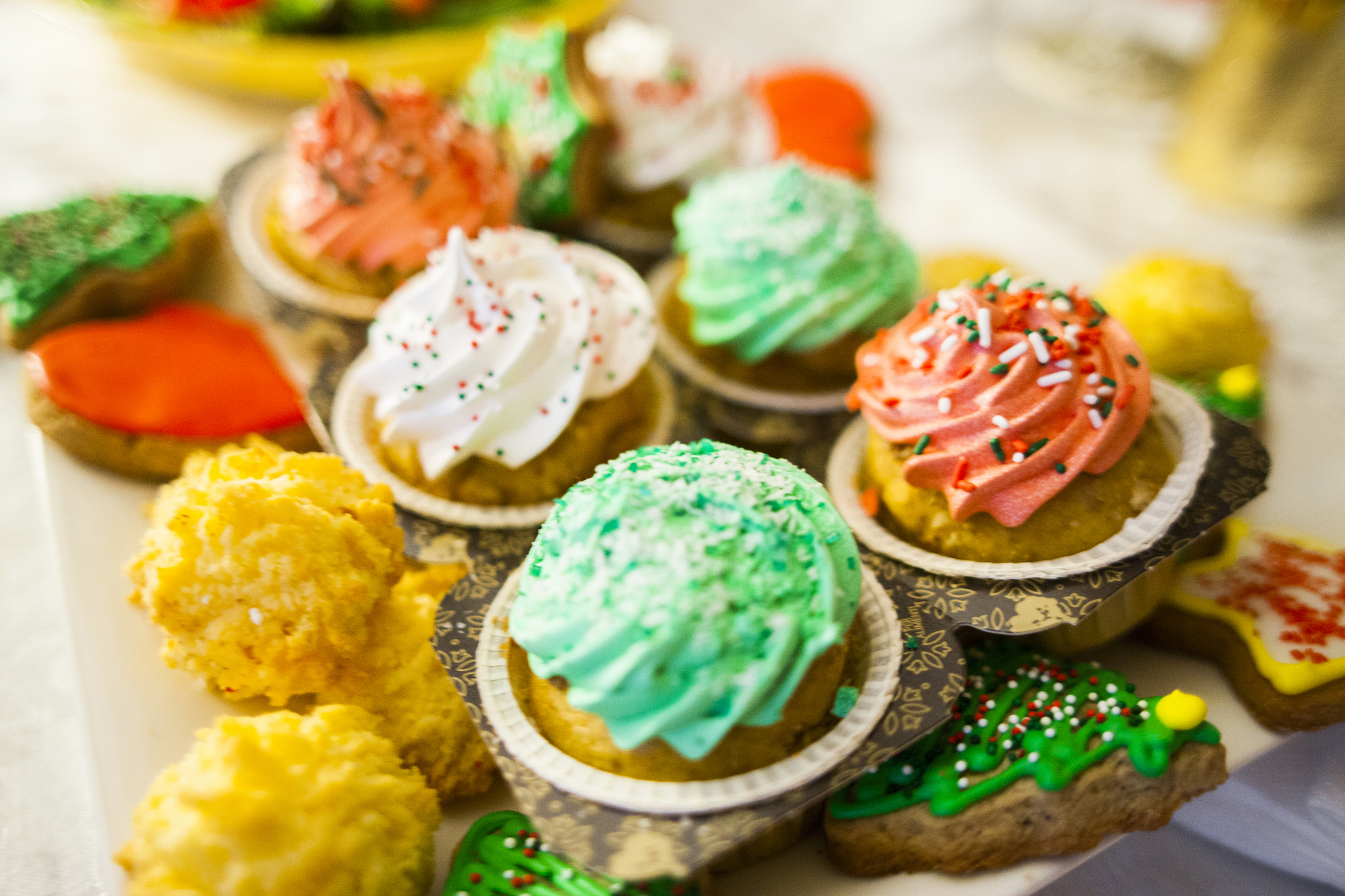 christmas cupcakes