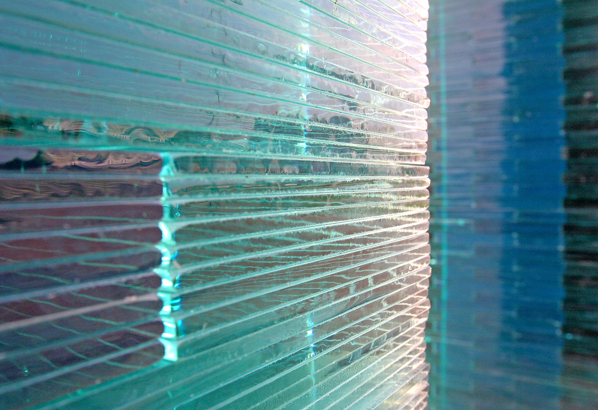 glass structure, texture