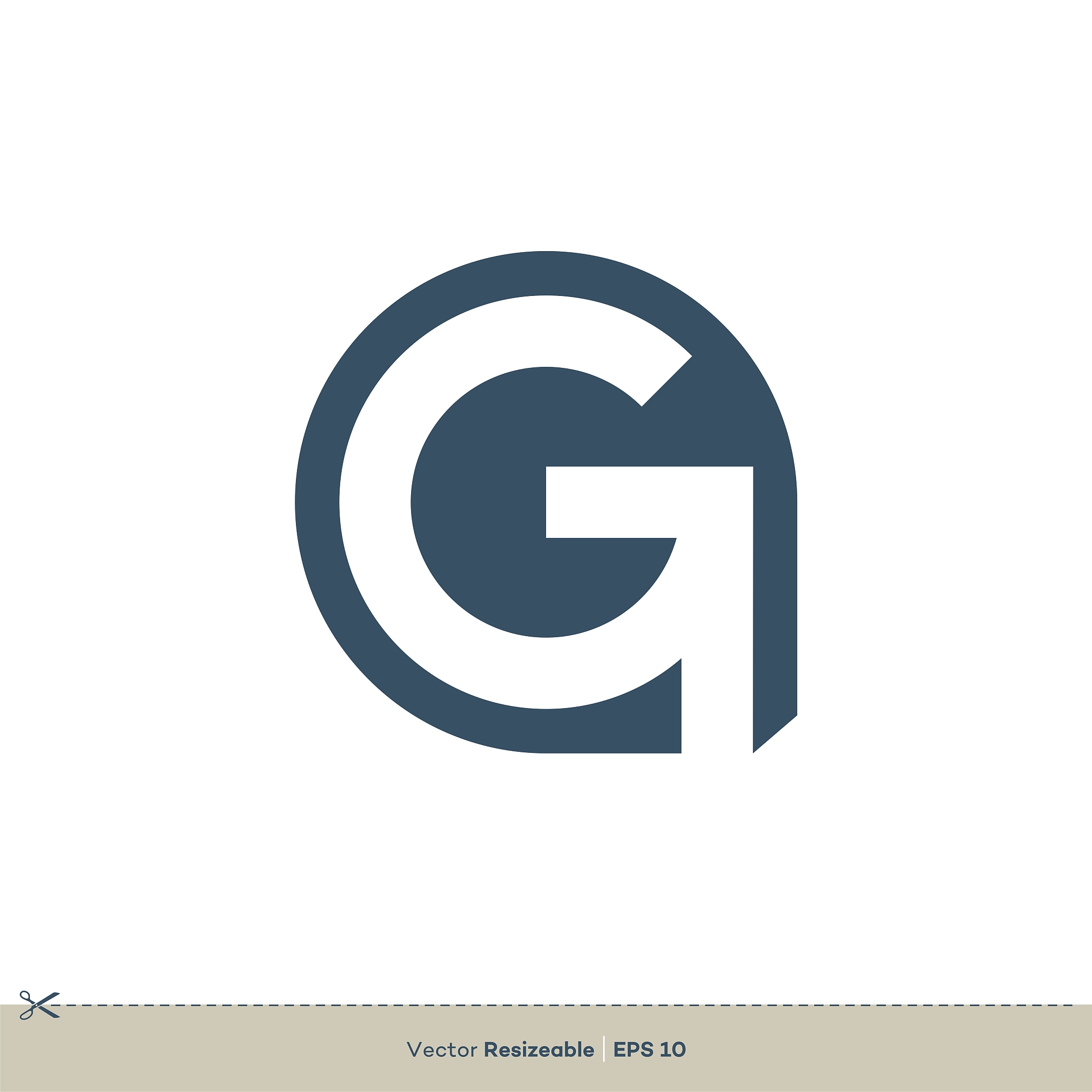 g letter logo template illustration design. vector eps 10.