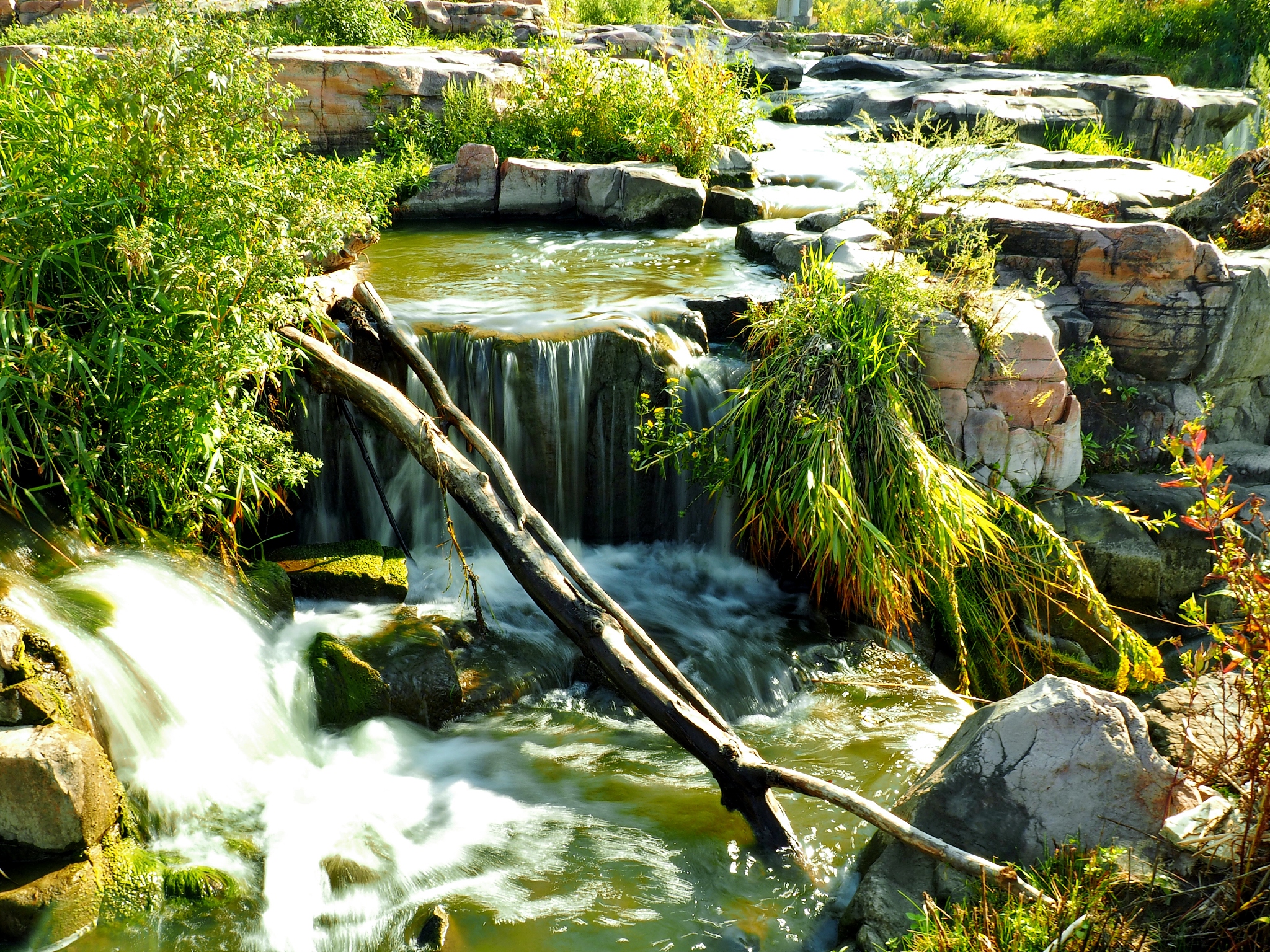 falls on the river