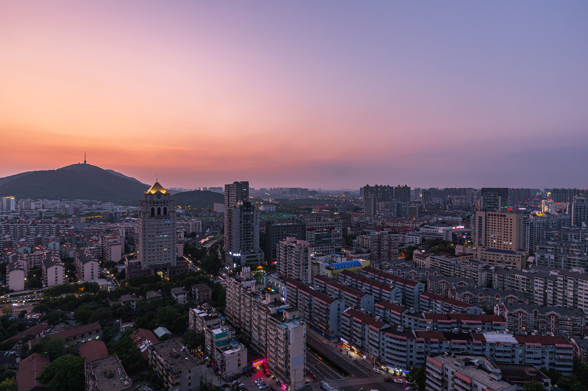 江苏省无锡市城市建筑风光