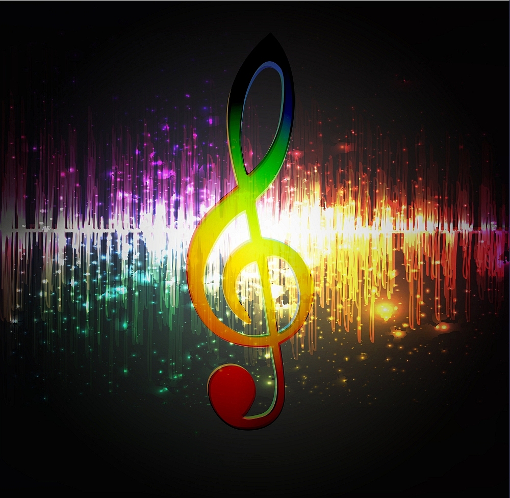 abstract music background