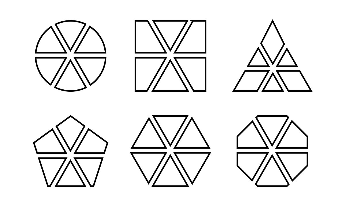 如何具体描述正五边形的对称状态