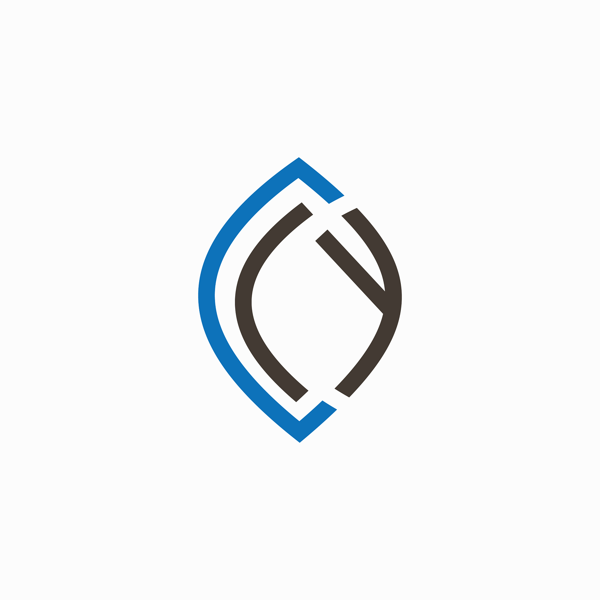 letter cf design logo