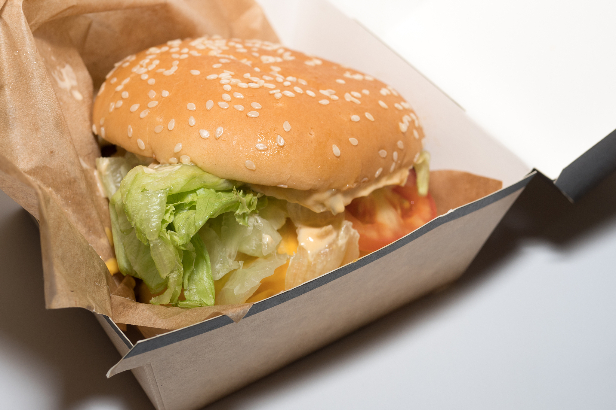 hamburger fast food