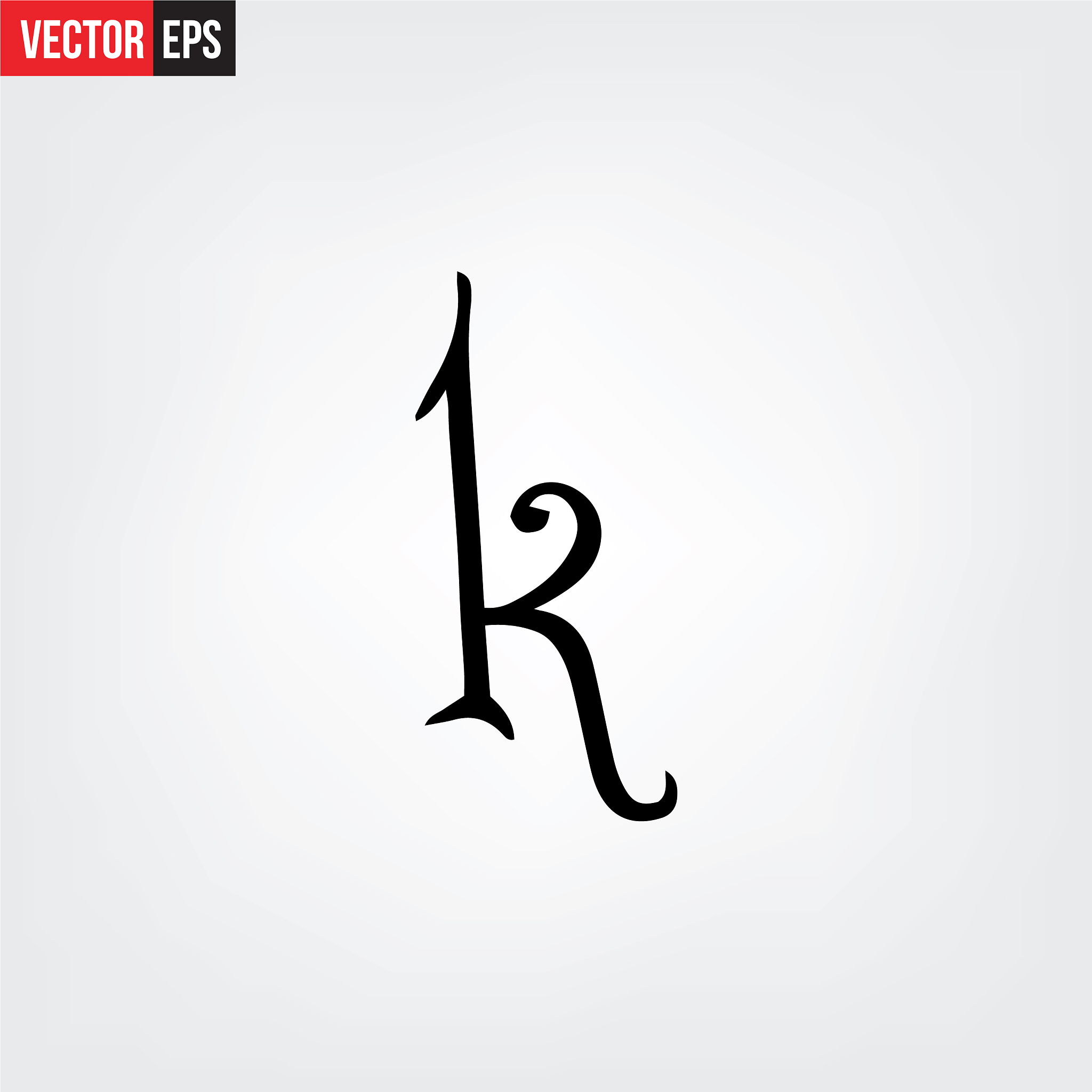 elegant alphabet letters font