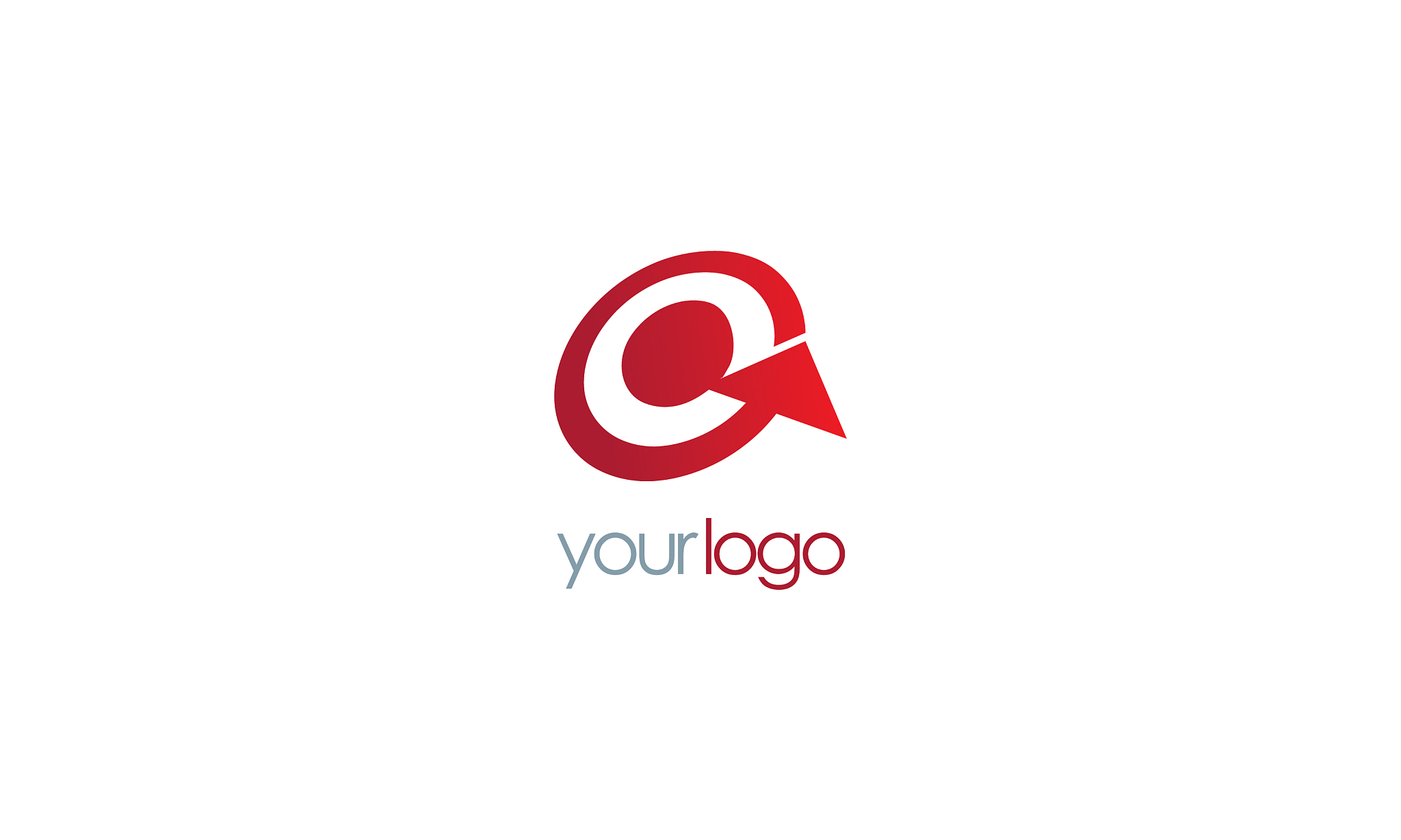 round arrow logo