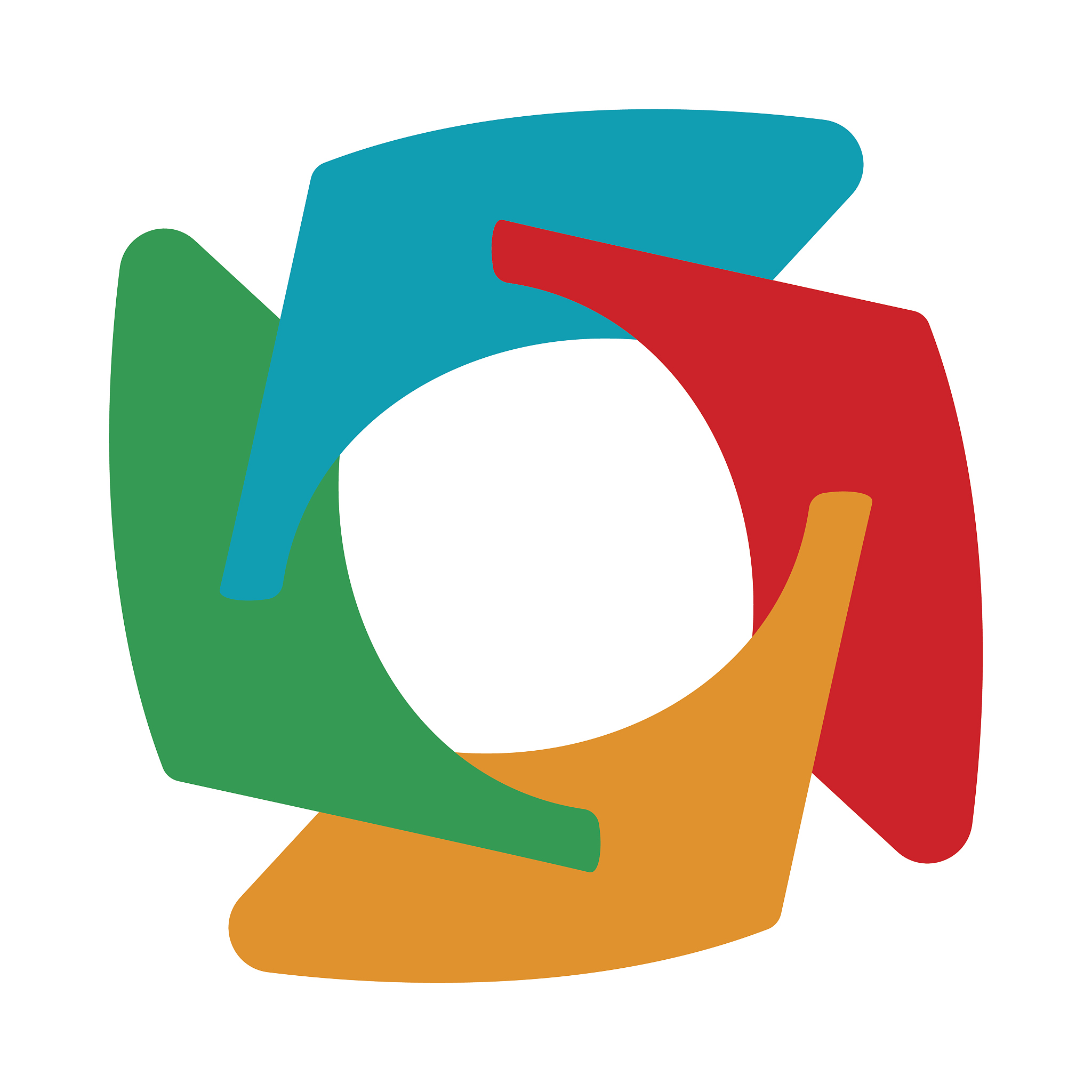 abstract shape icon, cartoon style