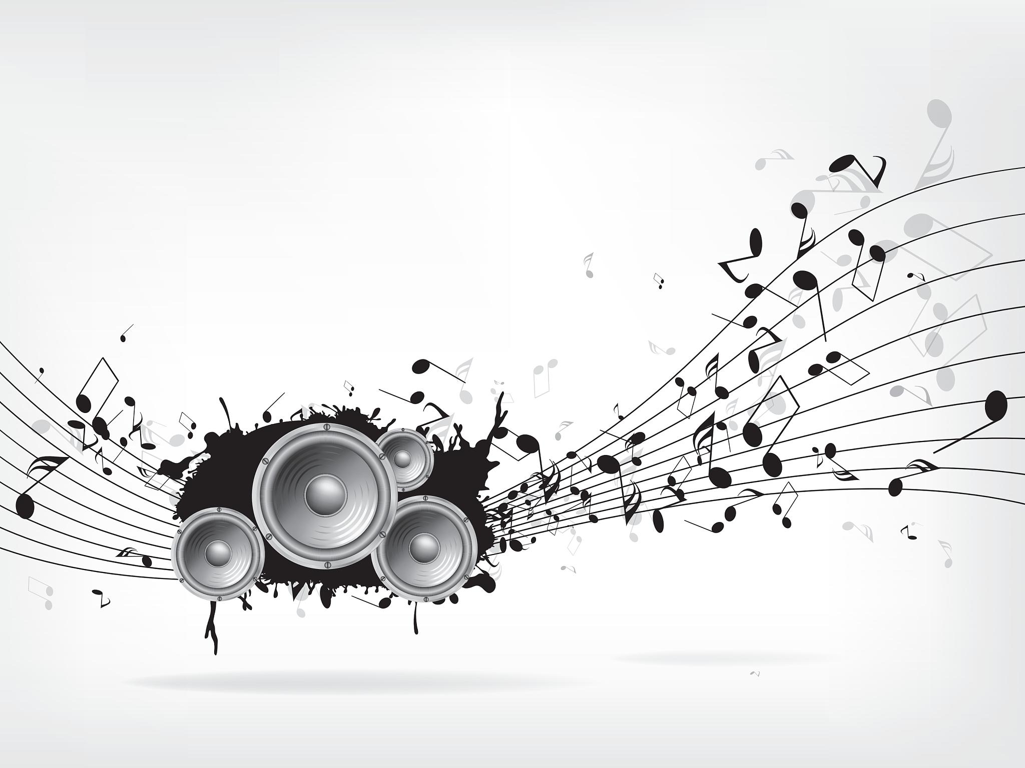musical abstract background