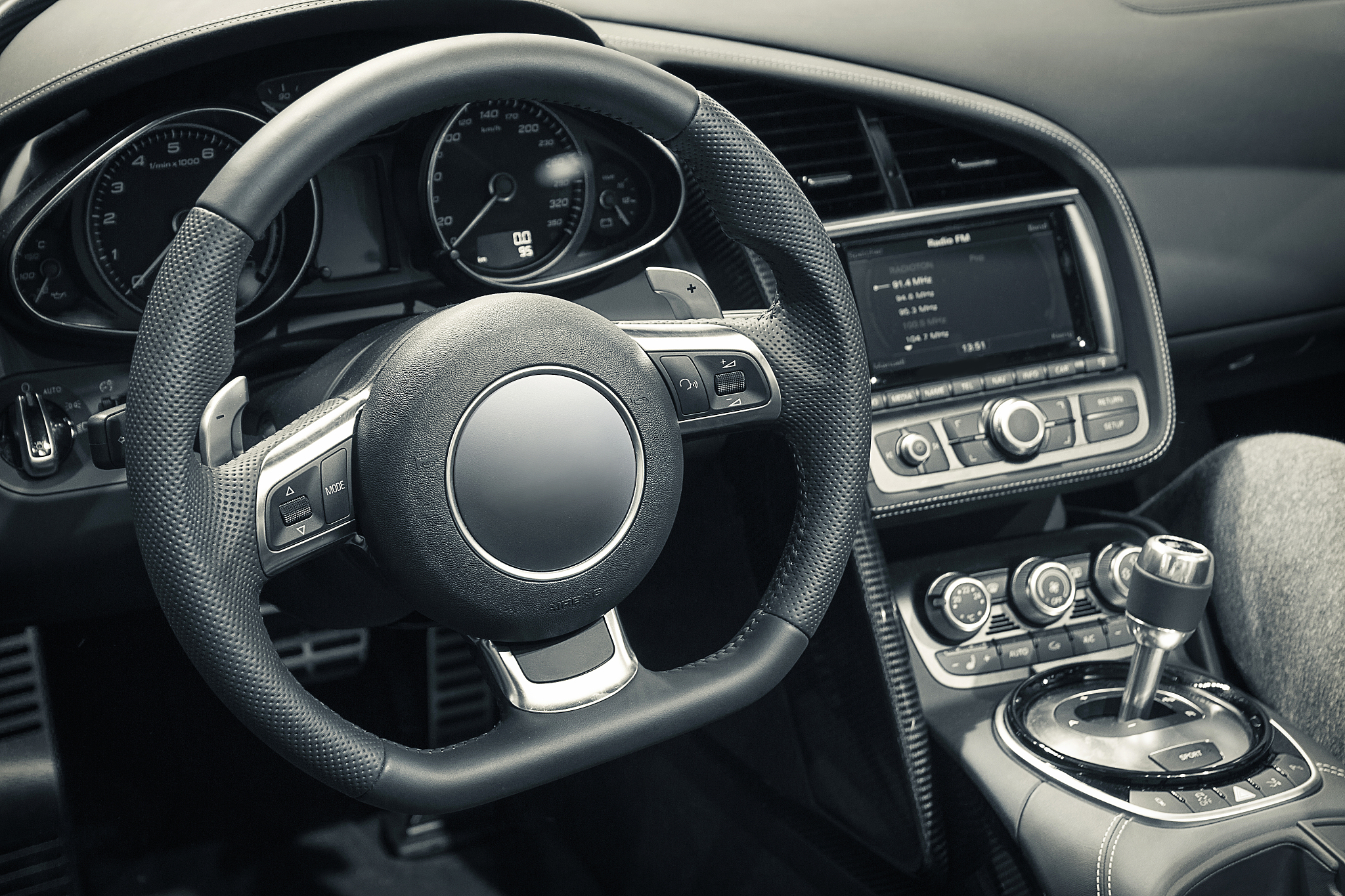 car's interior