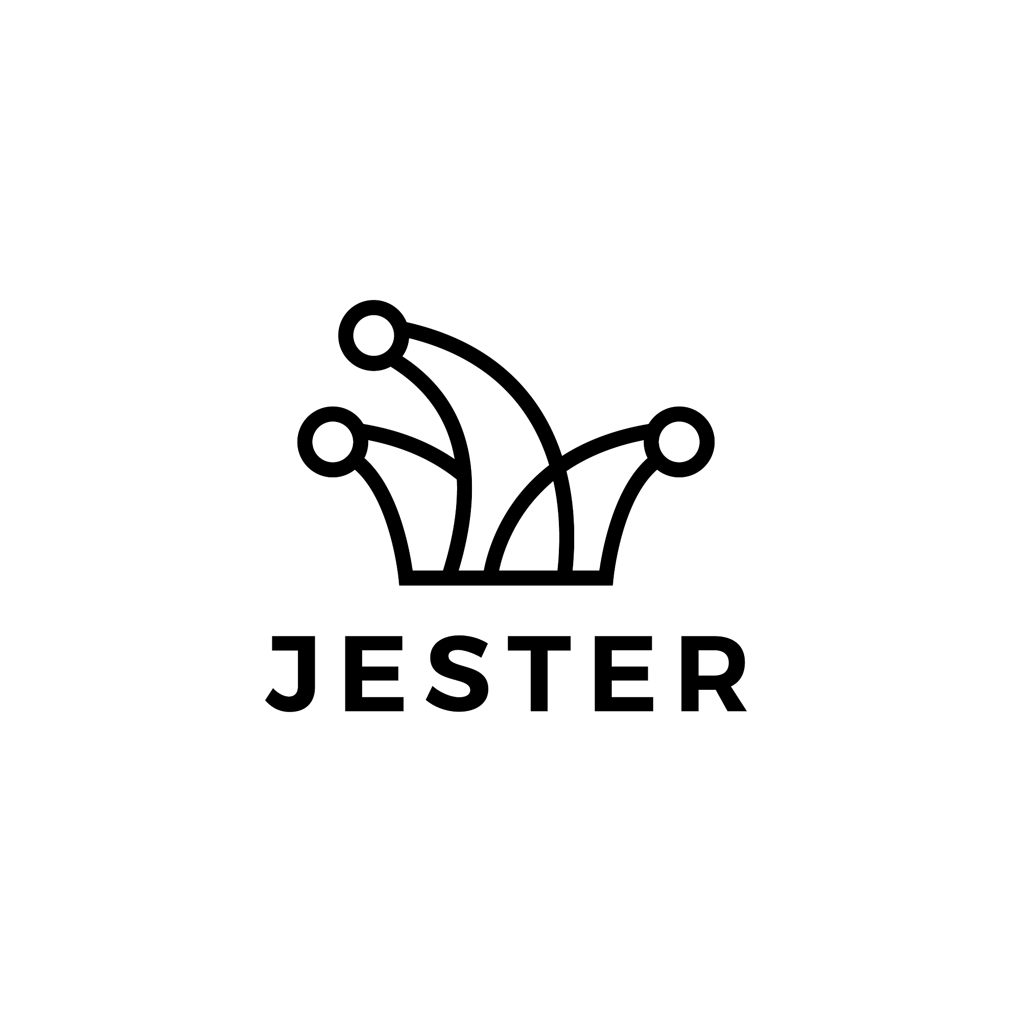 jester hat logo icon