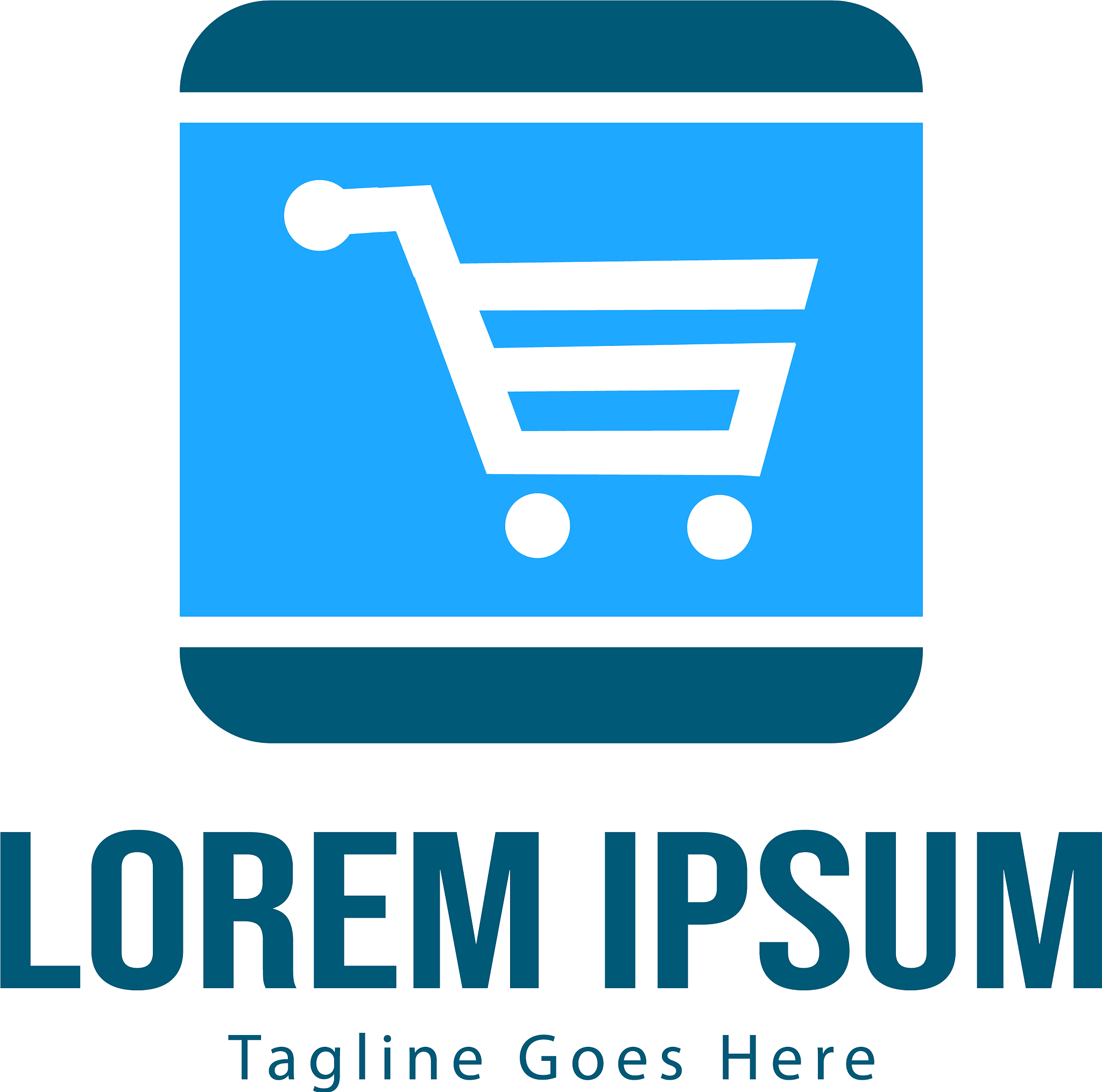 shopping logo template design shopping logo with