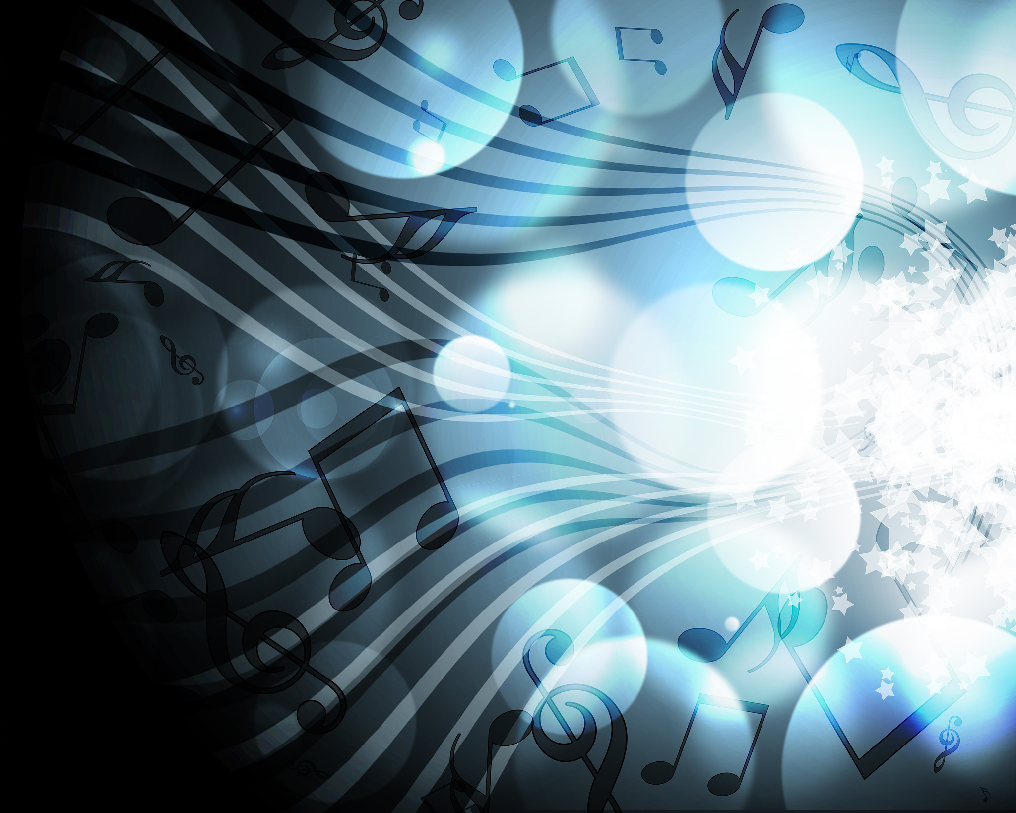 background with music