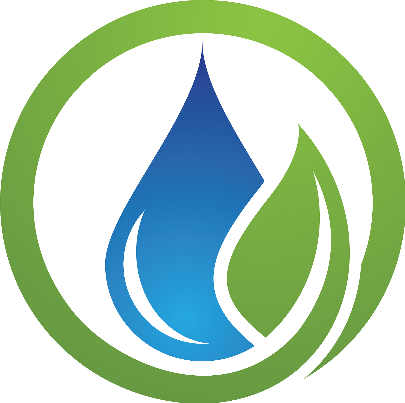 water drop logo template design