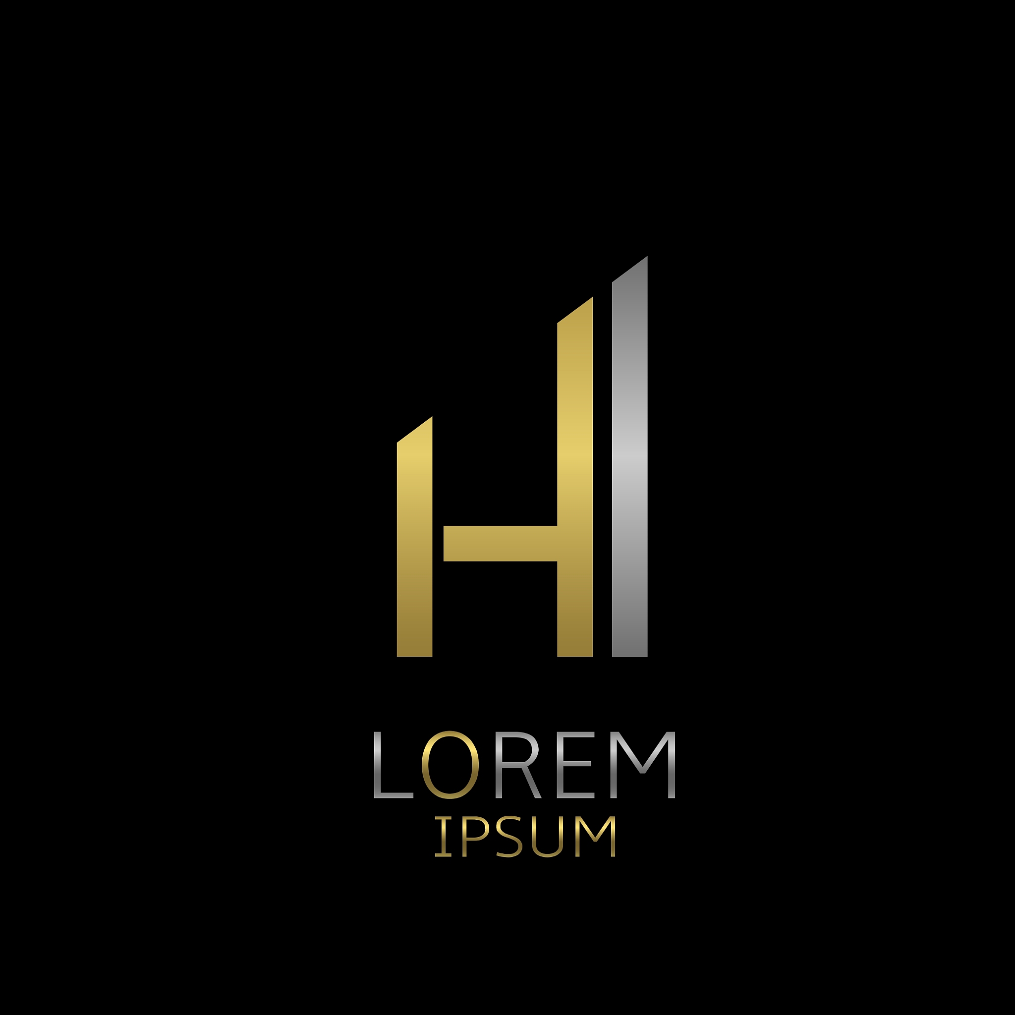 hi letters logo