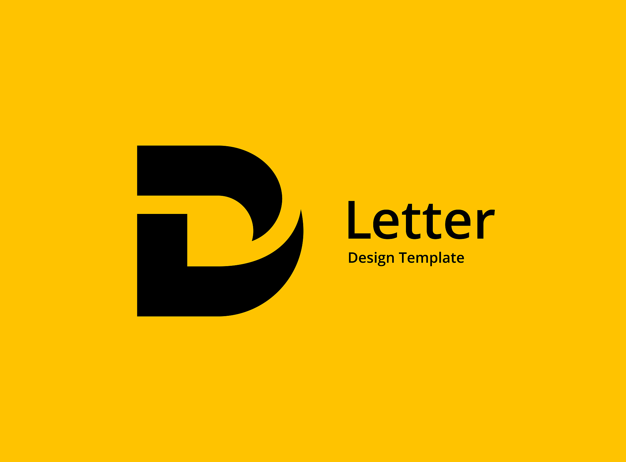 letter d logo icon