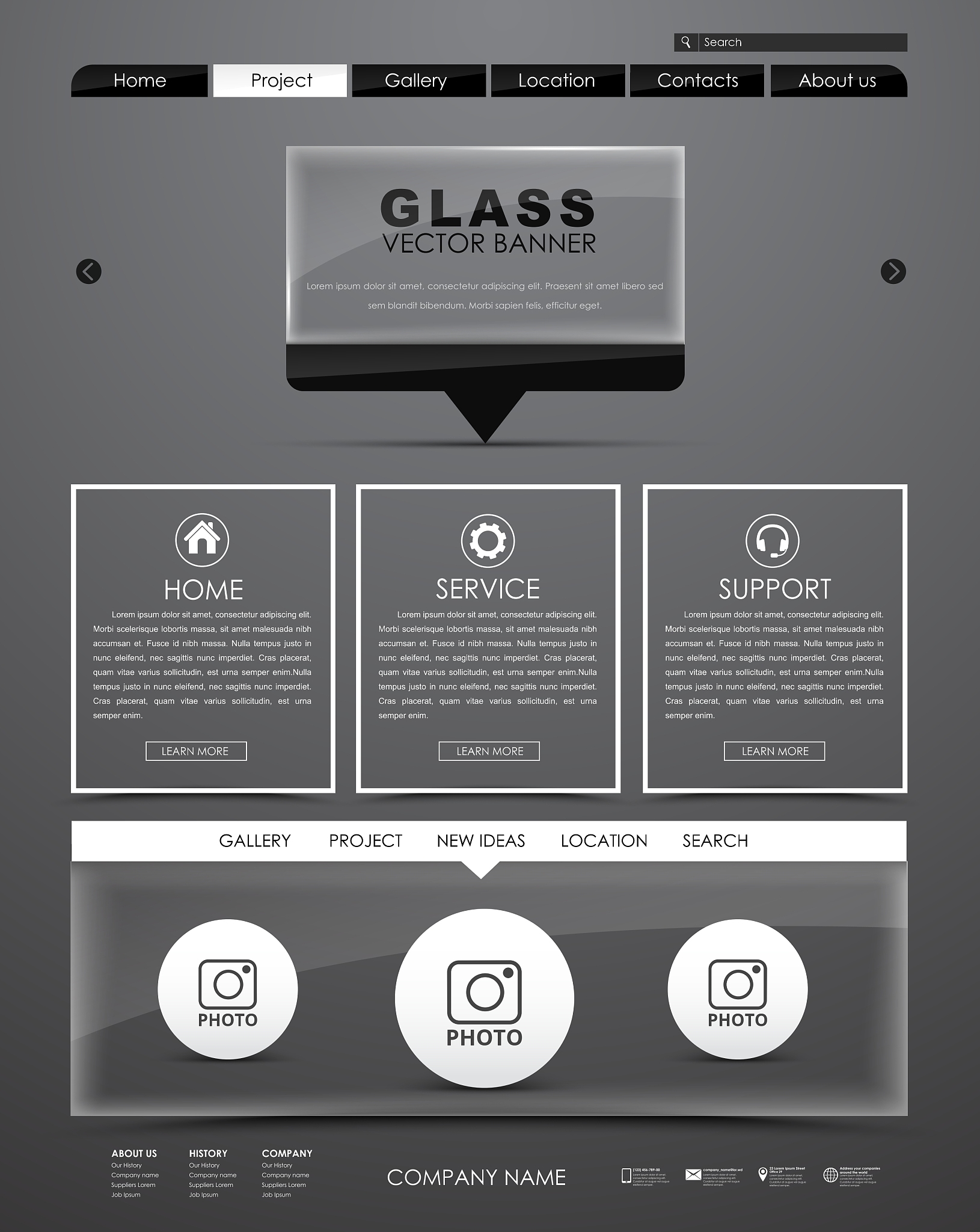 template web site