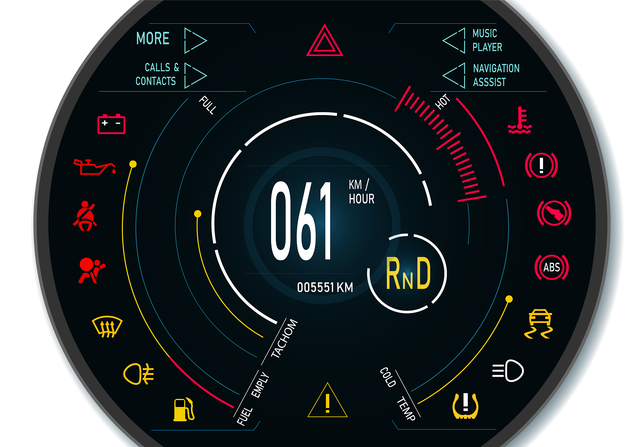 汽车仪表盘是dashboard还是instrumental panel?