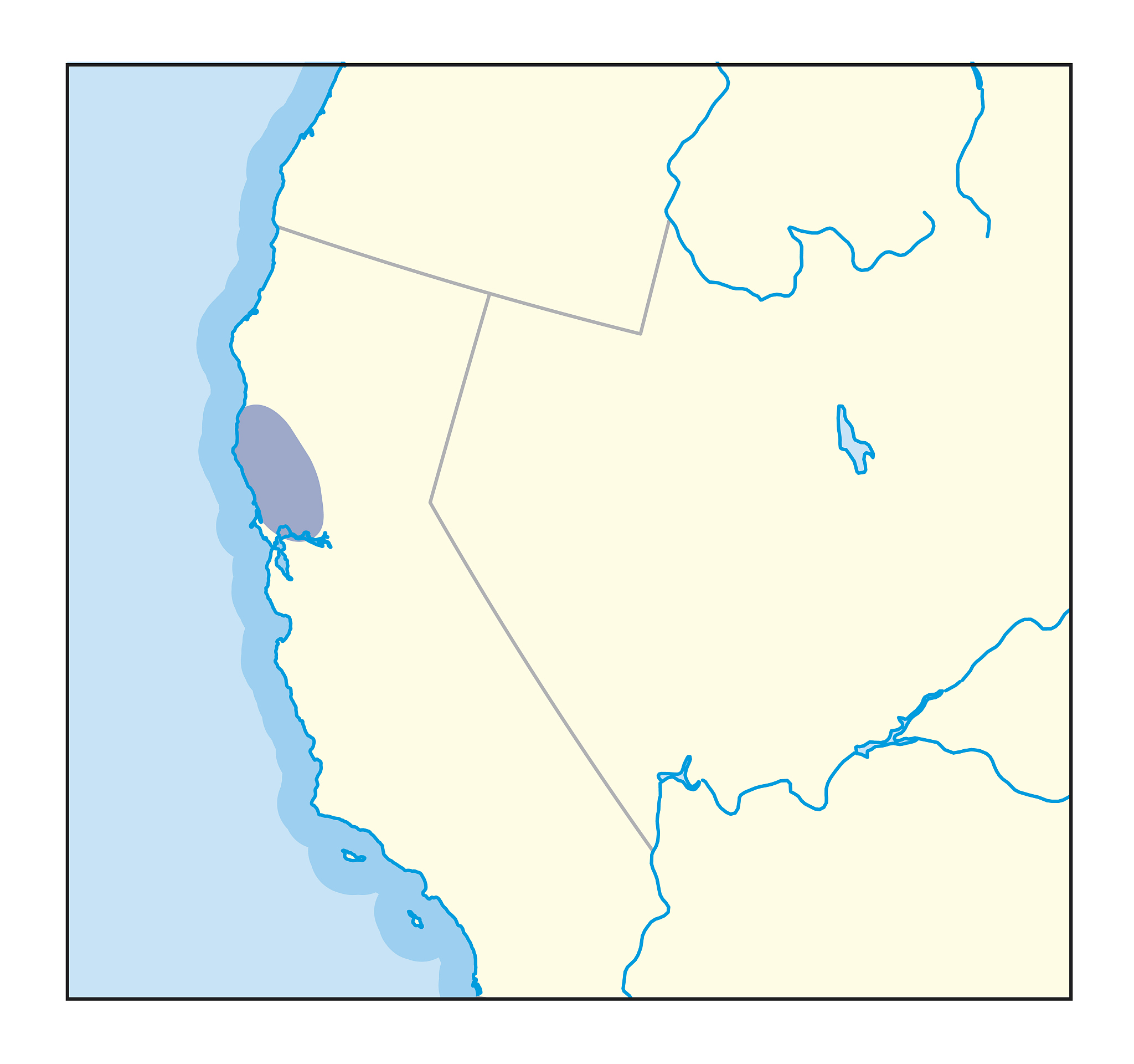 digital illustration of wine growing region in northern californ