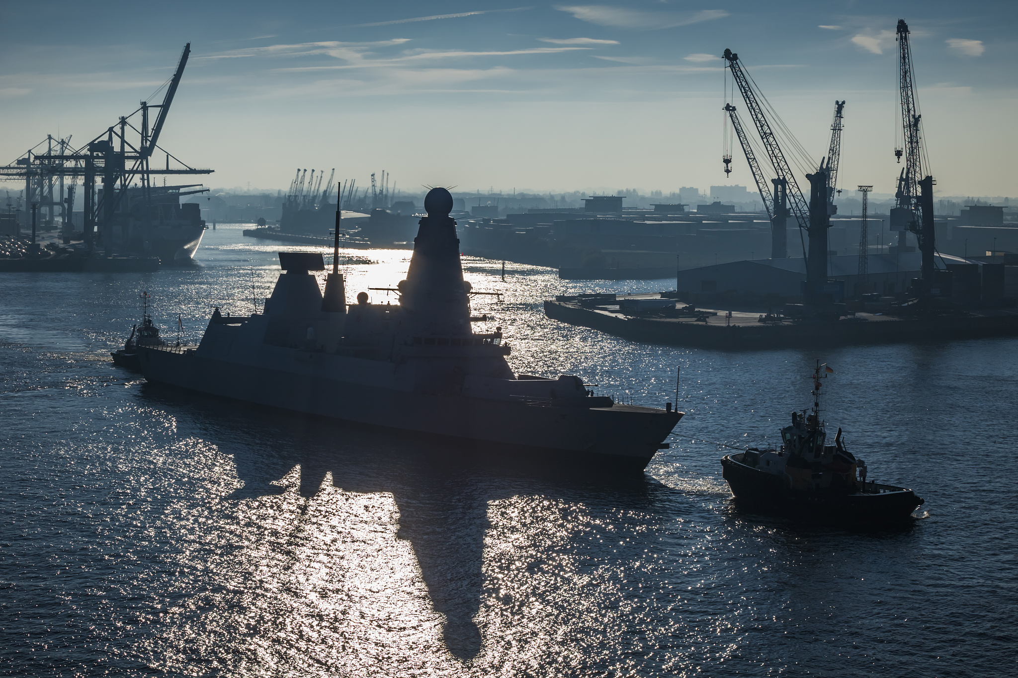 warship