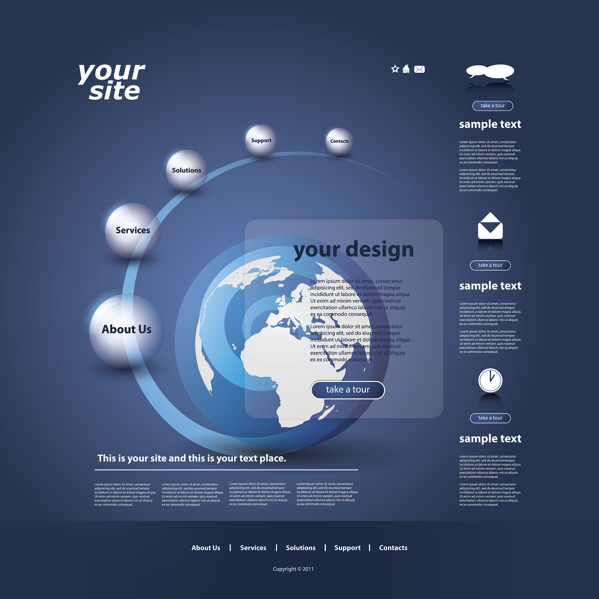 website template