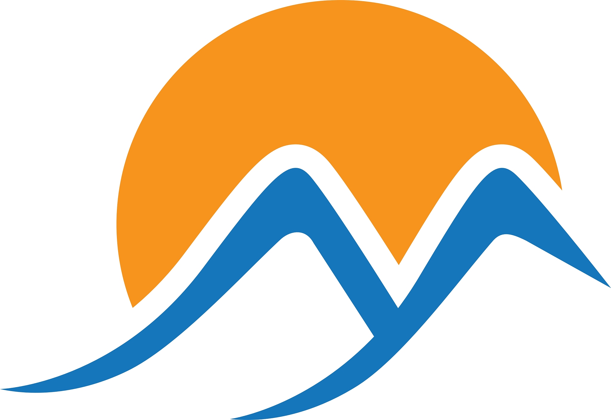 mountains logo template