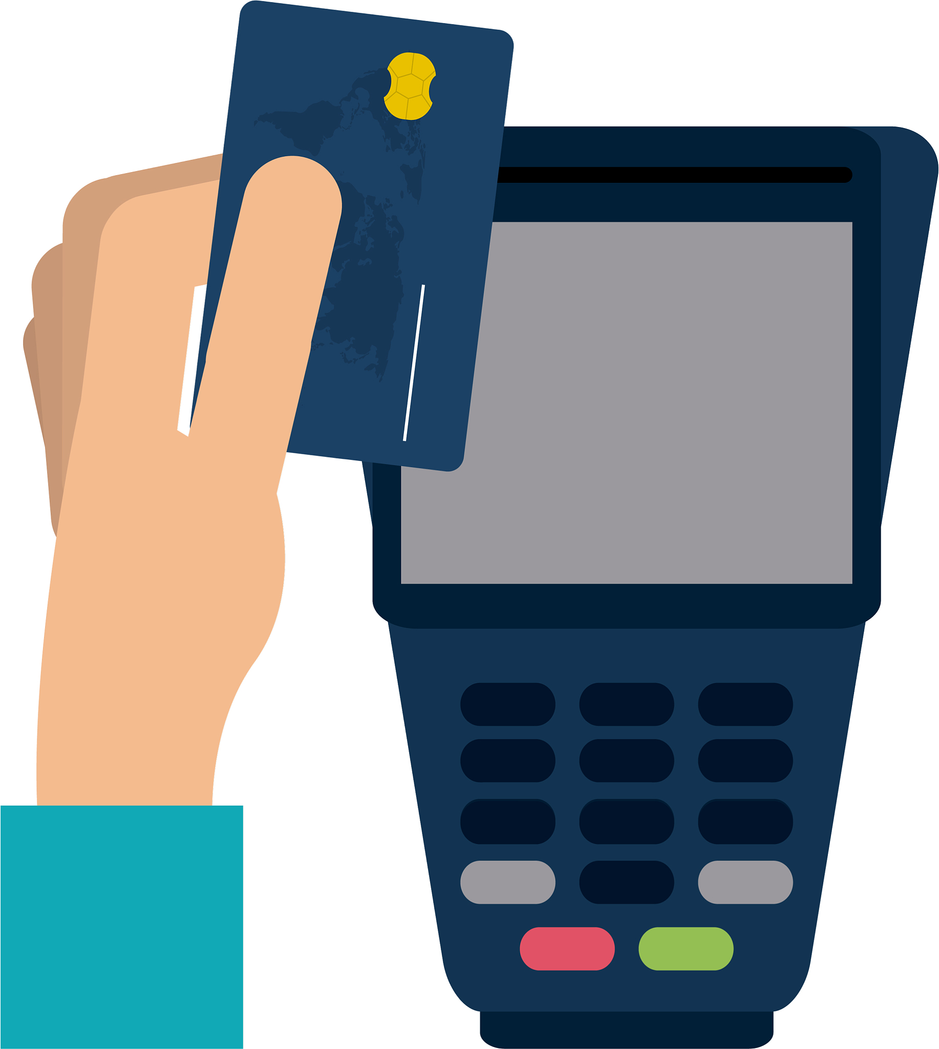 credit card and electronic payment