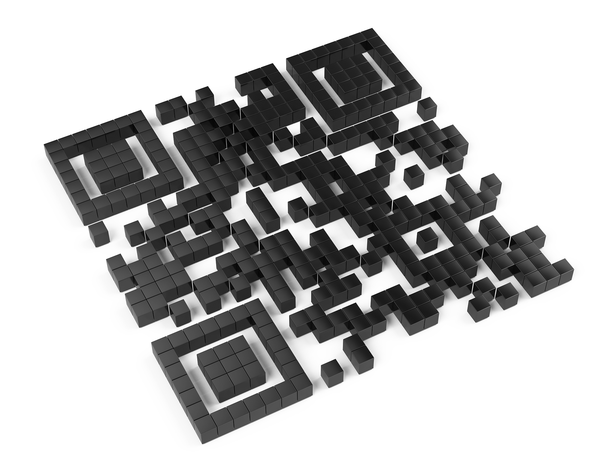 QR Code Image Pre-processing Operation: Effect Diagram