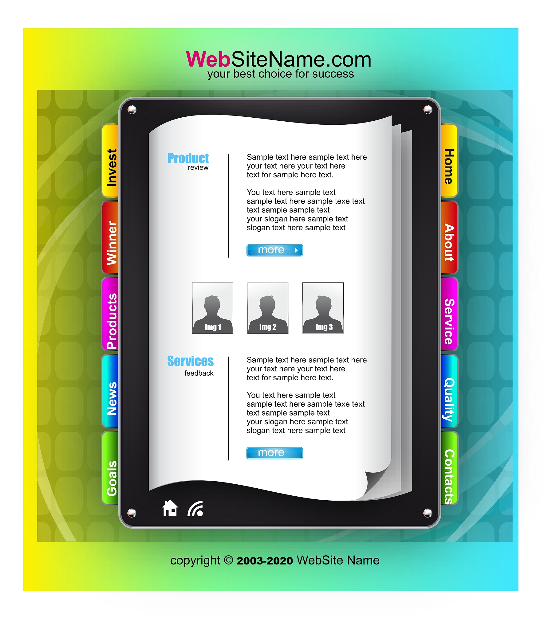 web template