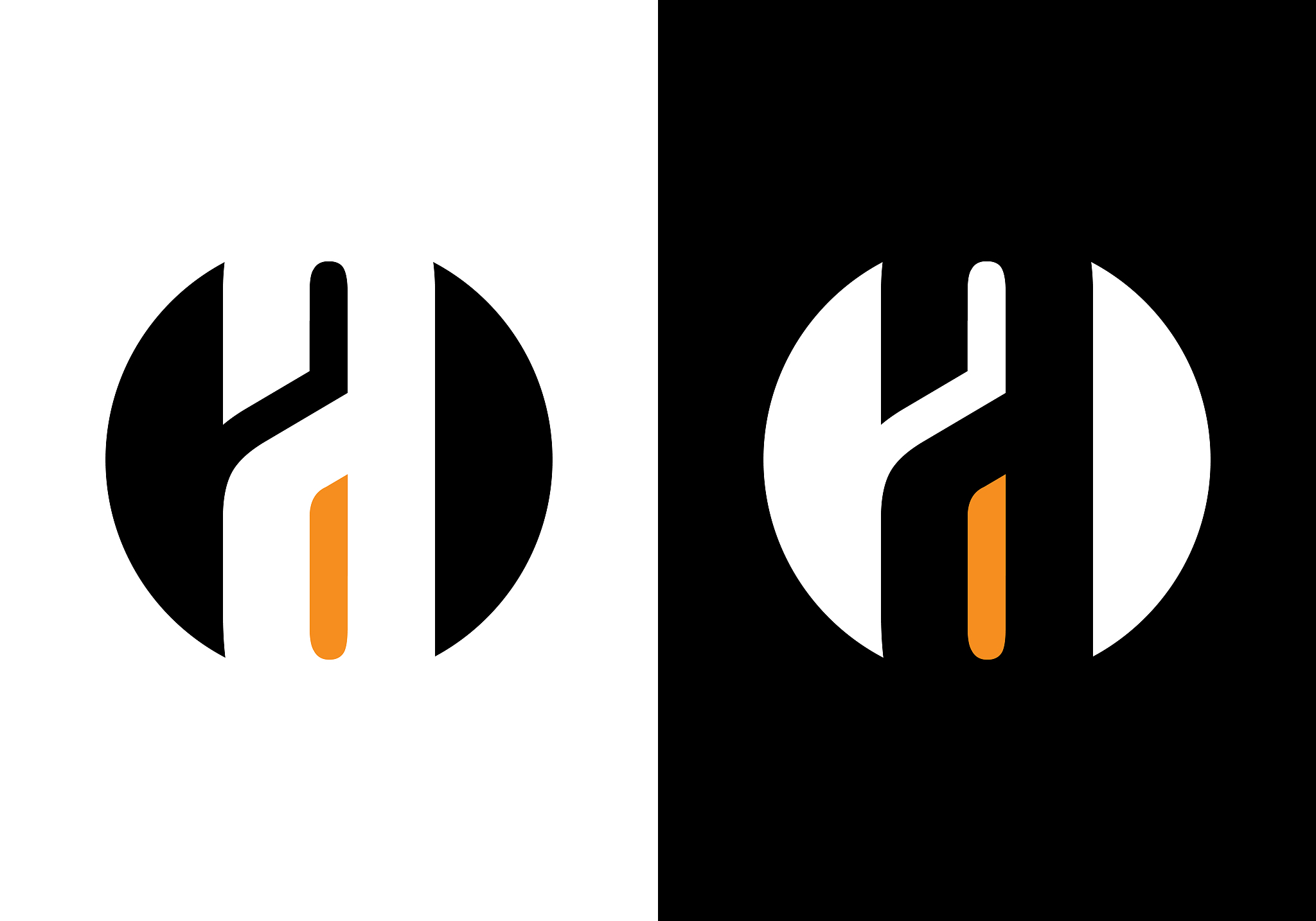 a initial letter logo design