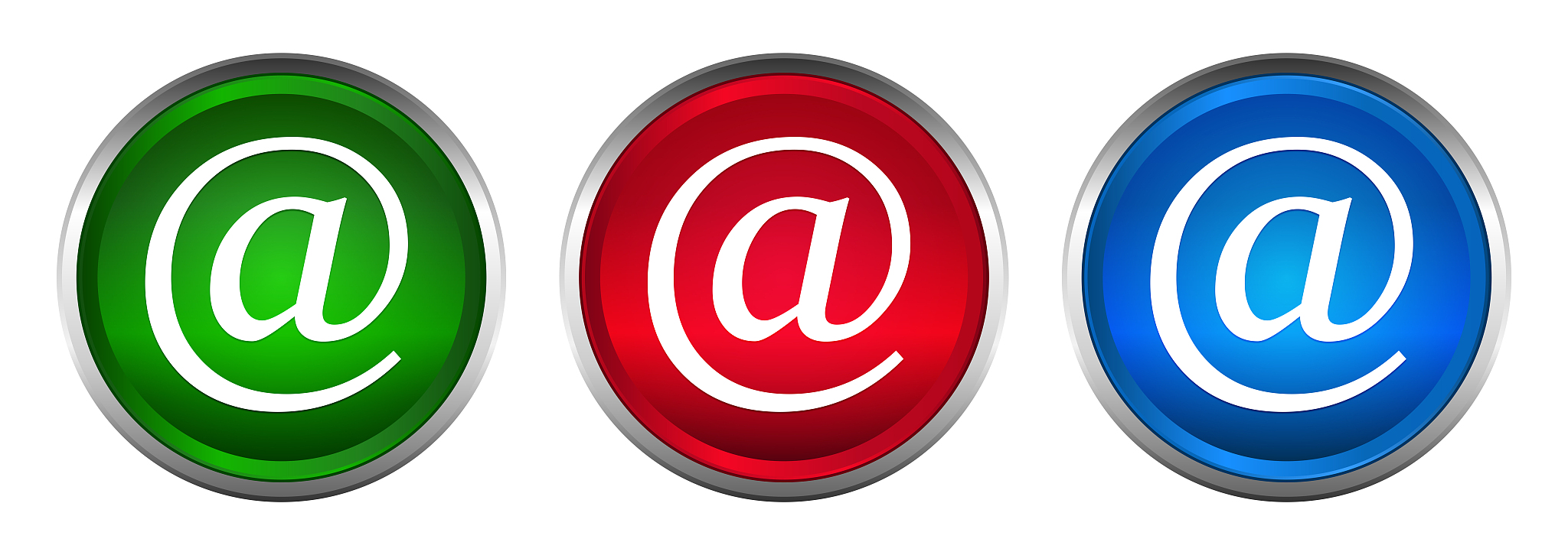 email address icon supreme round button set design illustration