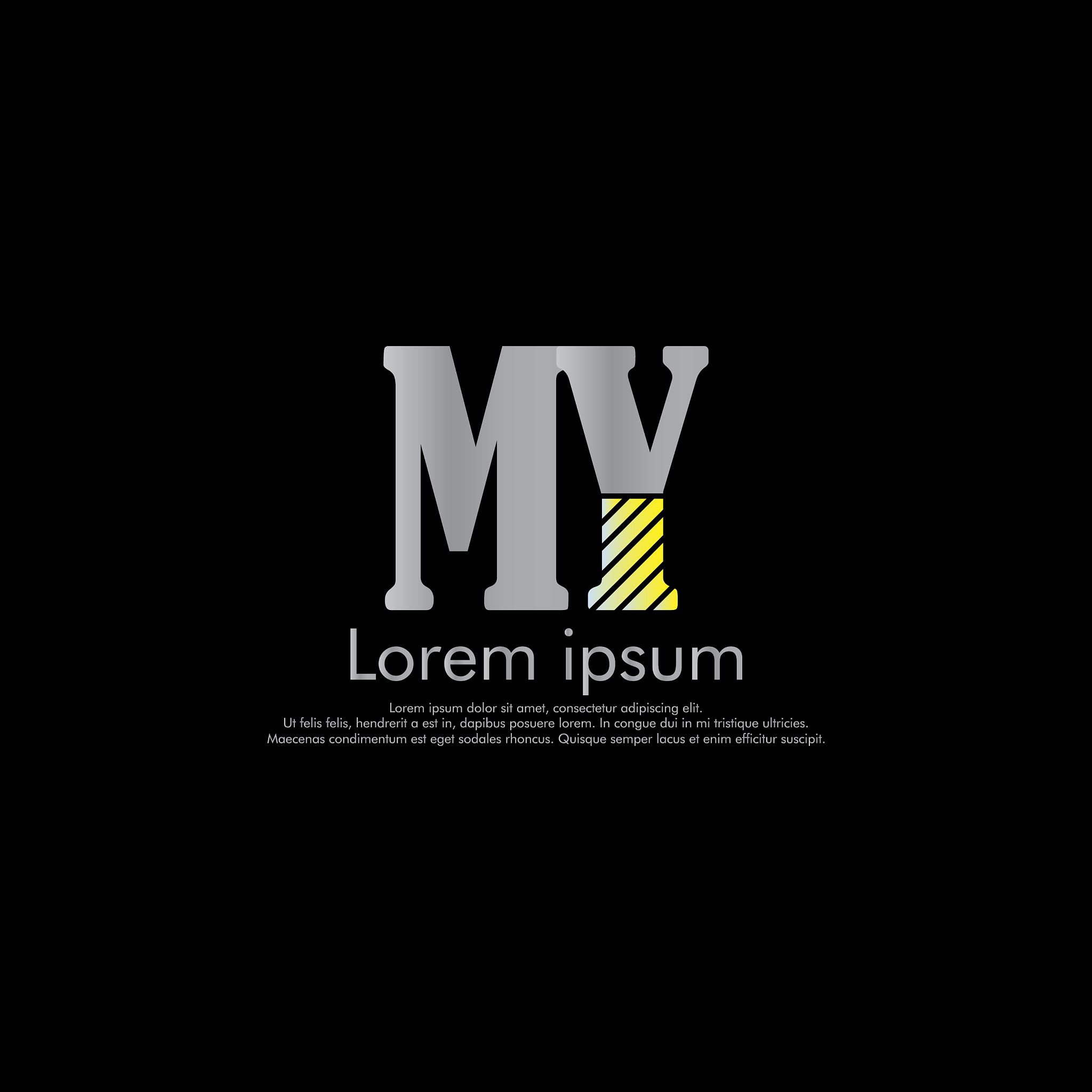 m y my initial abstract logo concept